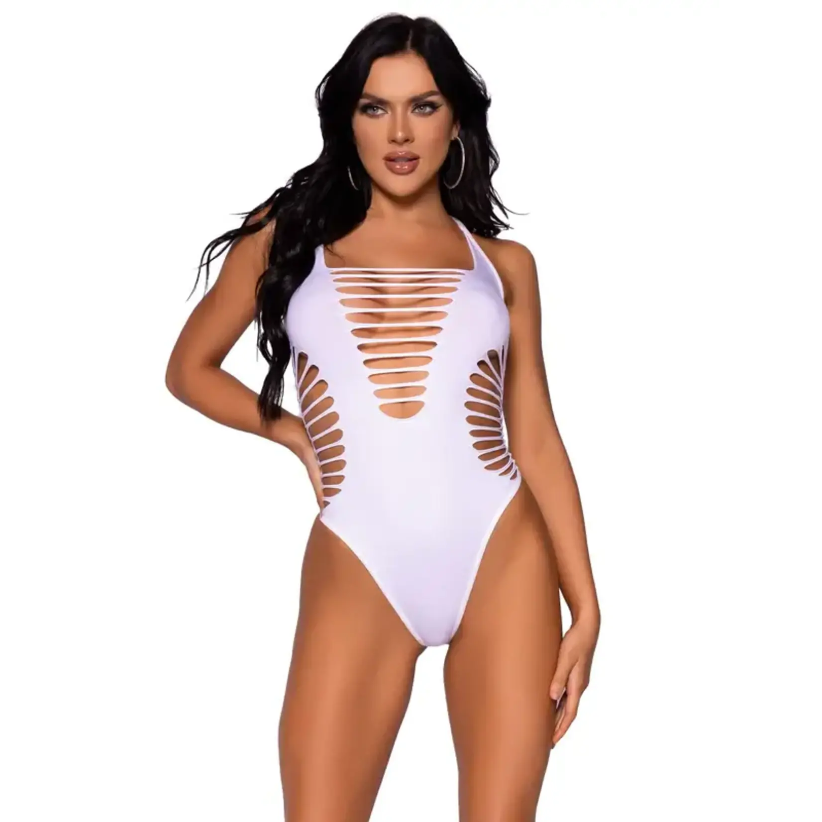 Leg Avenue Reckless Behavior Thong Bodysuit