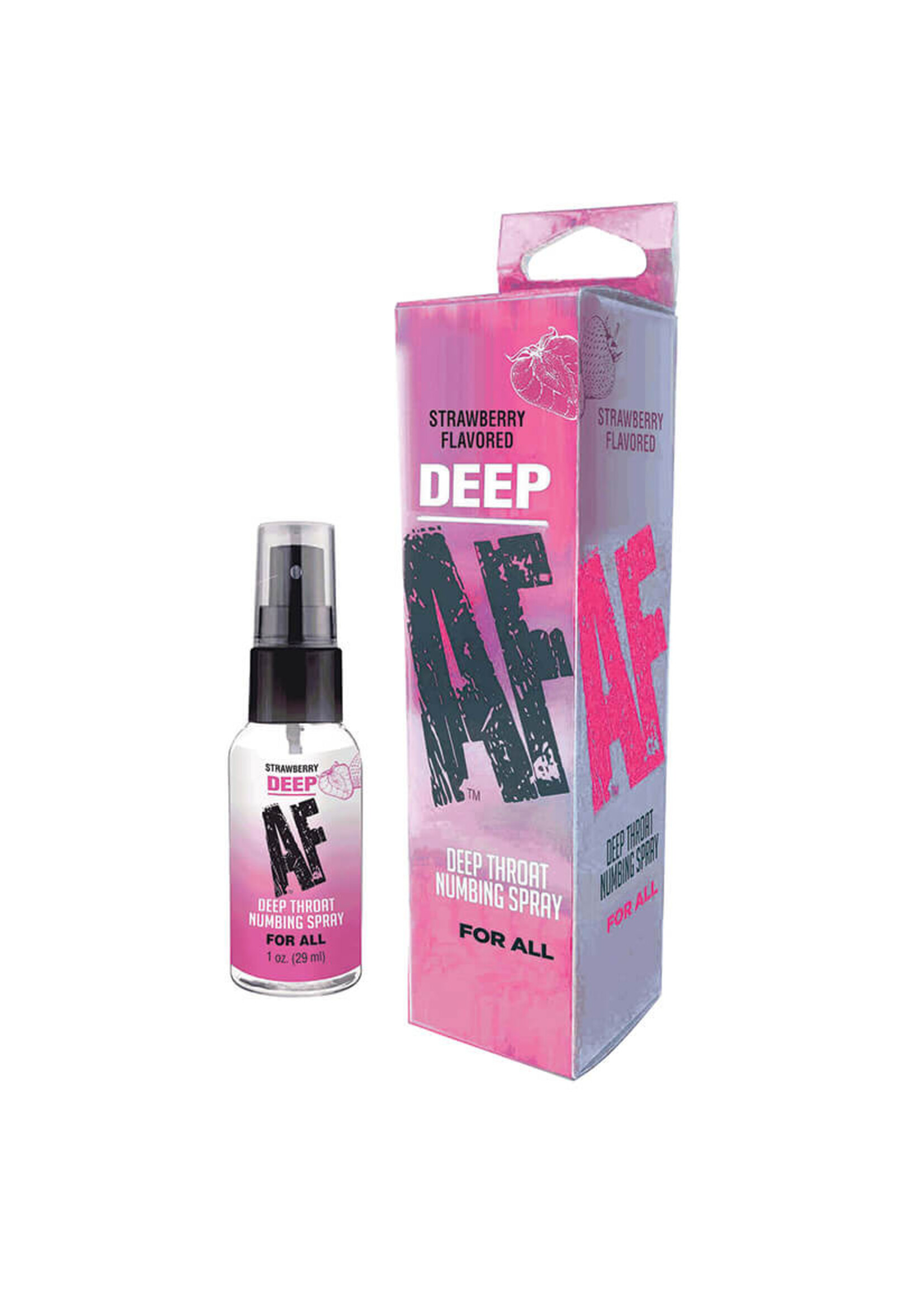 Deep AF Deep AF Deep Throat Spray - Strawberry