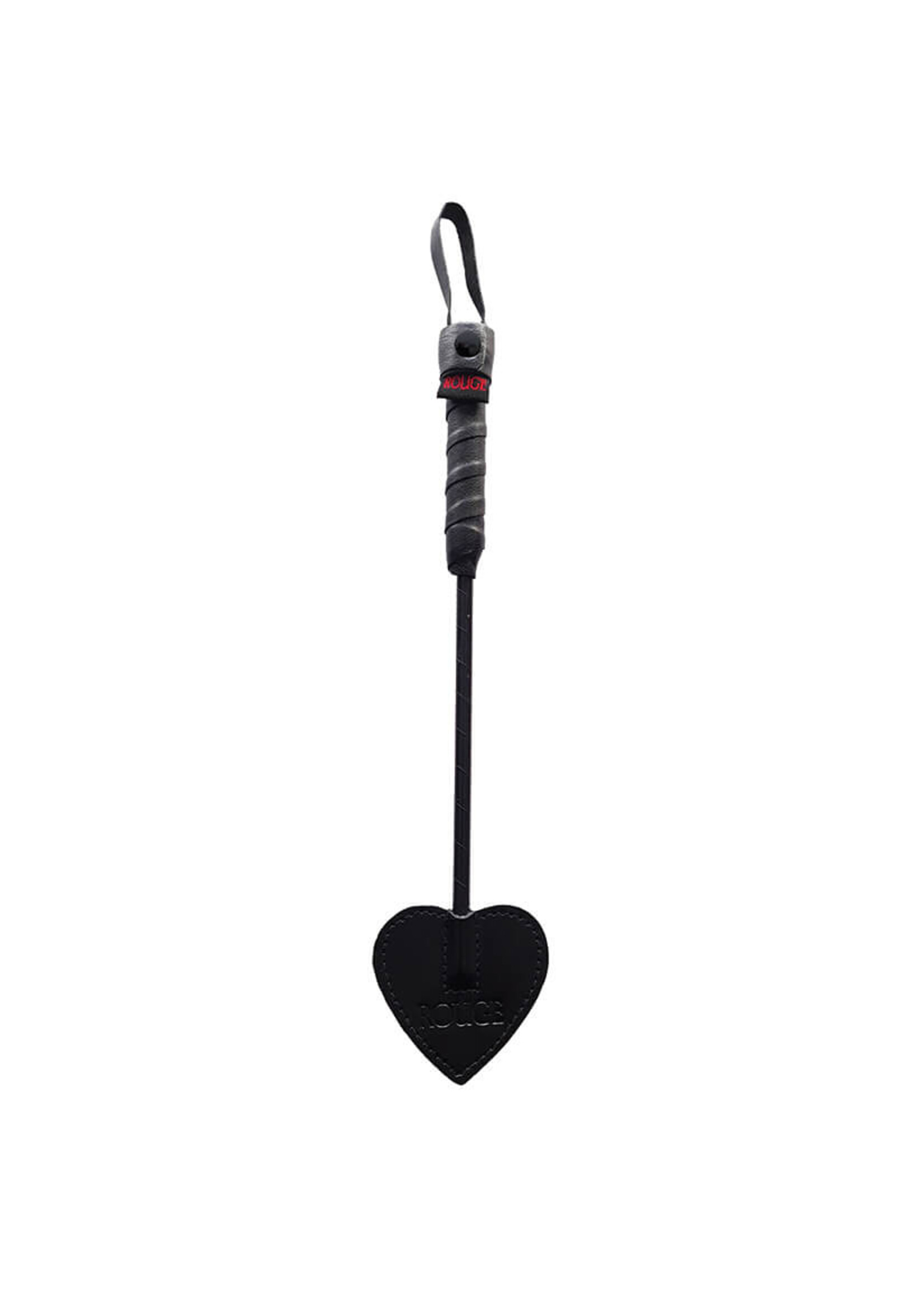 Rouge Leather Mini Spade Paddle - Black