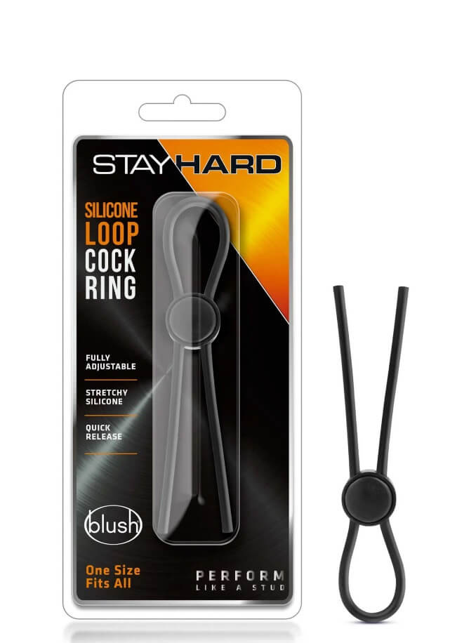 Stay Hard Silicone Loop Cock Ring