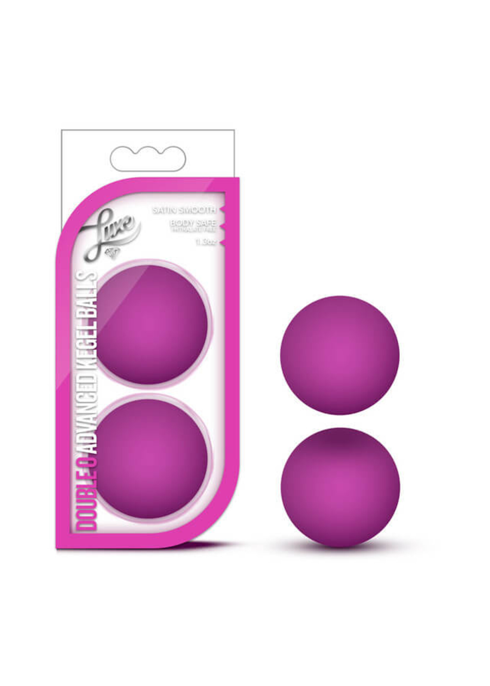 Luxe - Double O Advanced Kegel Balls - Pink