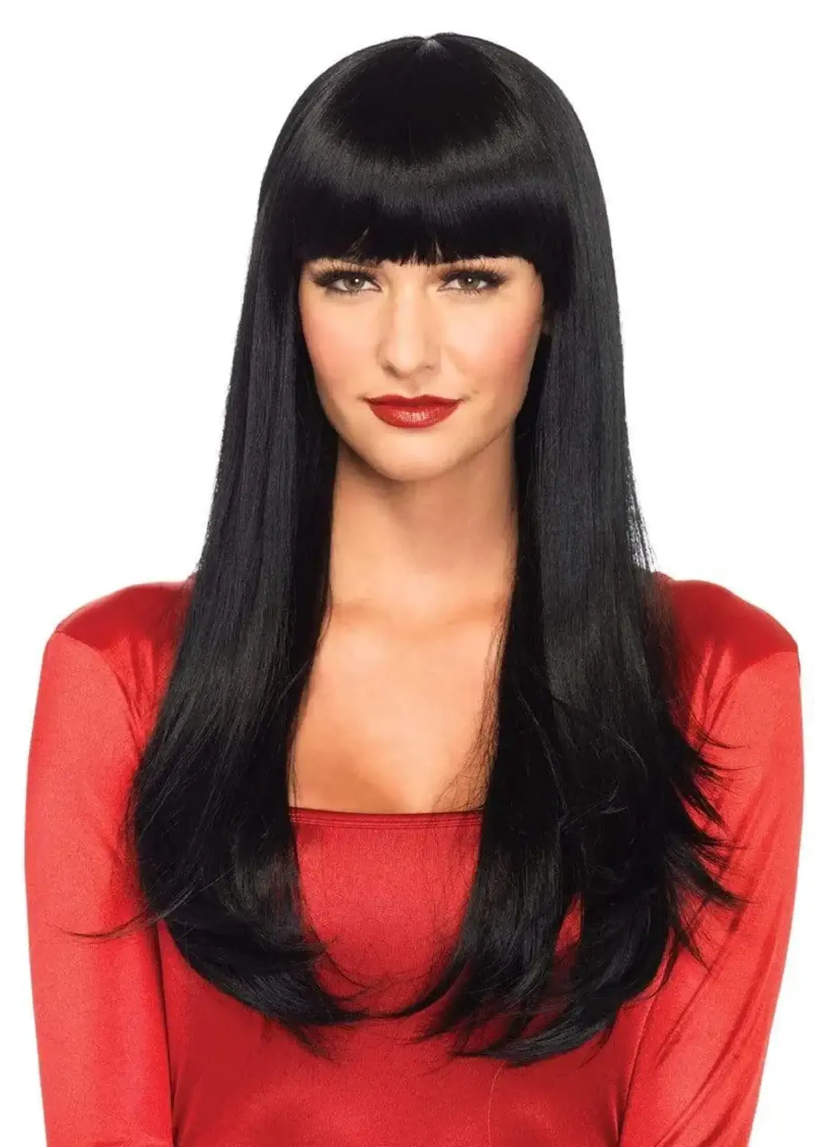 Leg Avenue 25" Bangin' Long Wig - Black