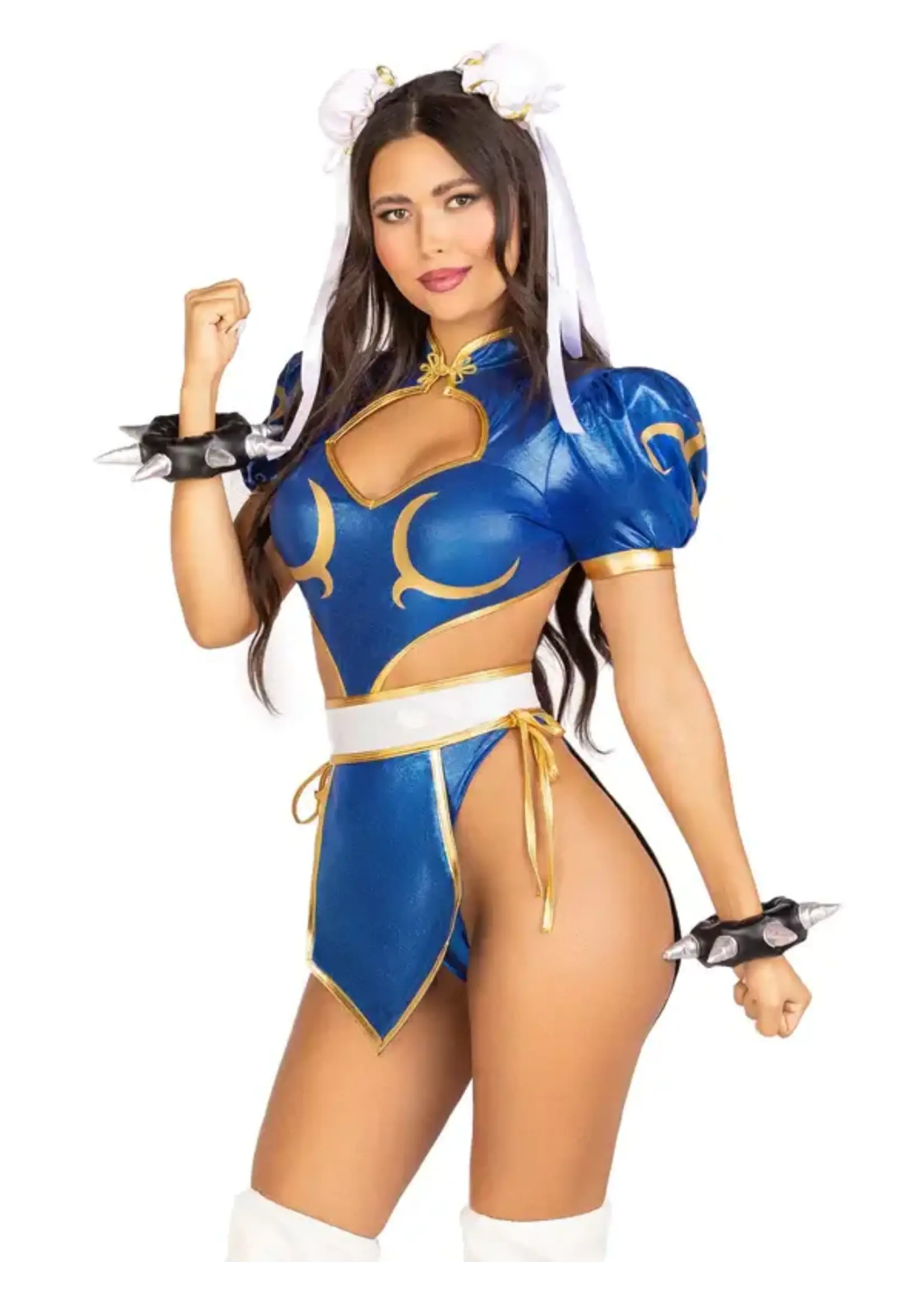 Leg Avenue Official Street Fighter Battle Chun-Li Costume