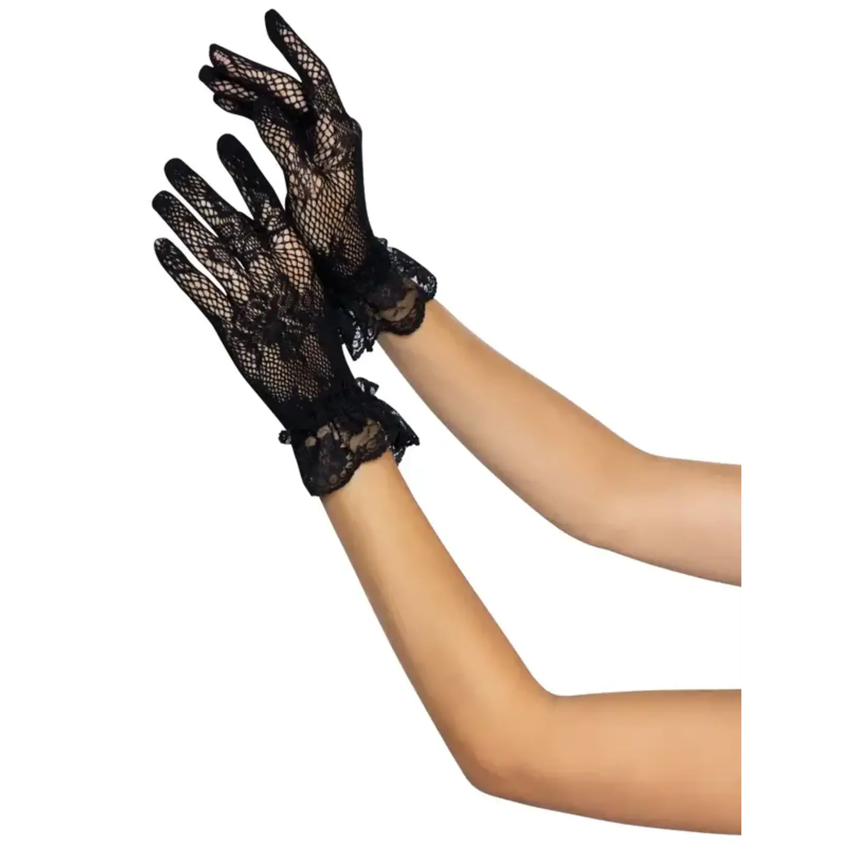 Leg Avenue Wrist Length Lace Gloves