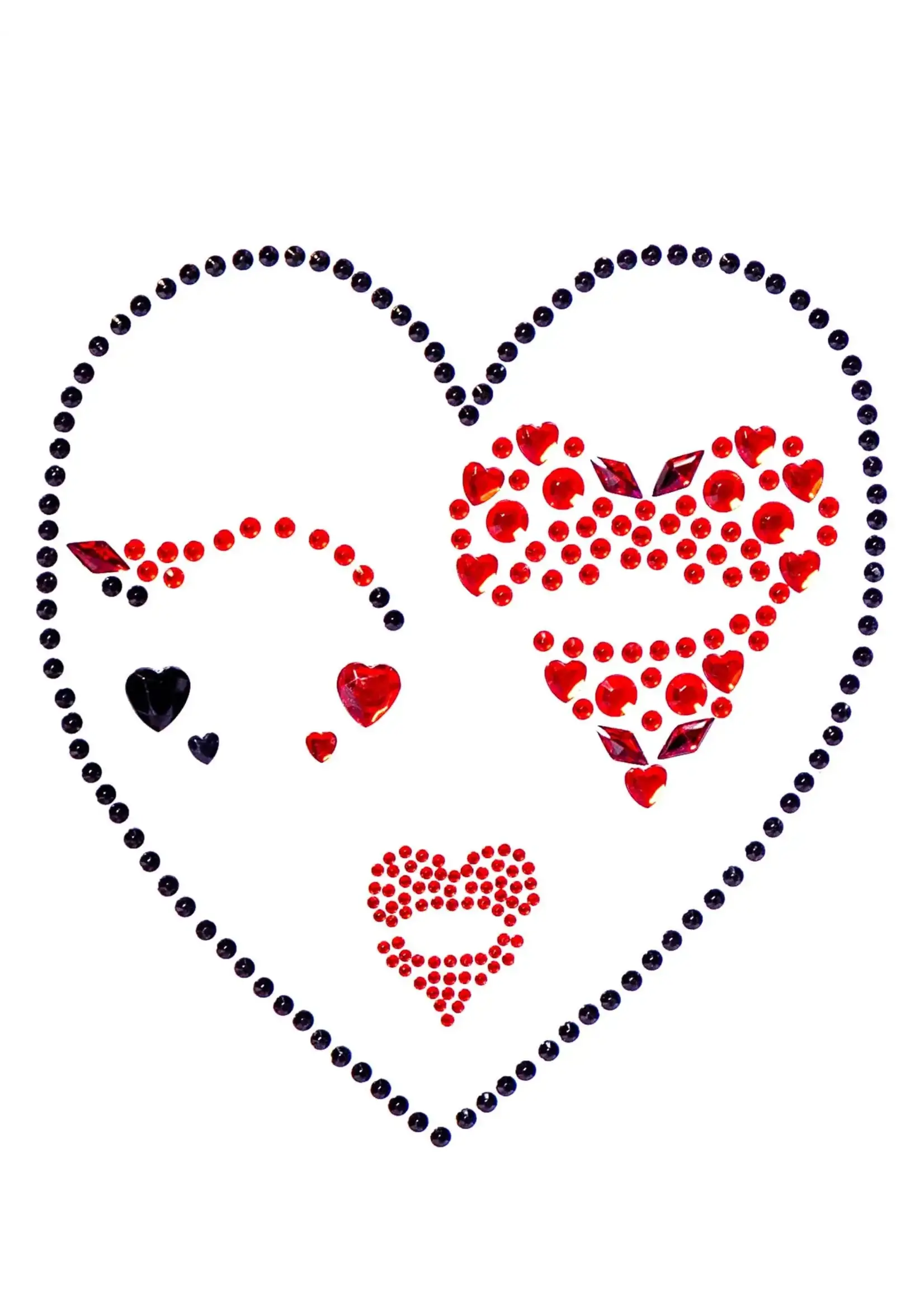 Leg Avenue Queen Adhesive Face Jewels Sticker