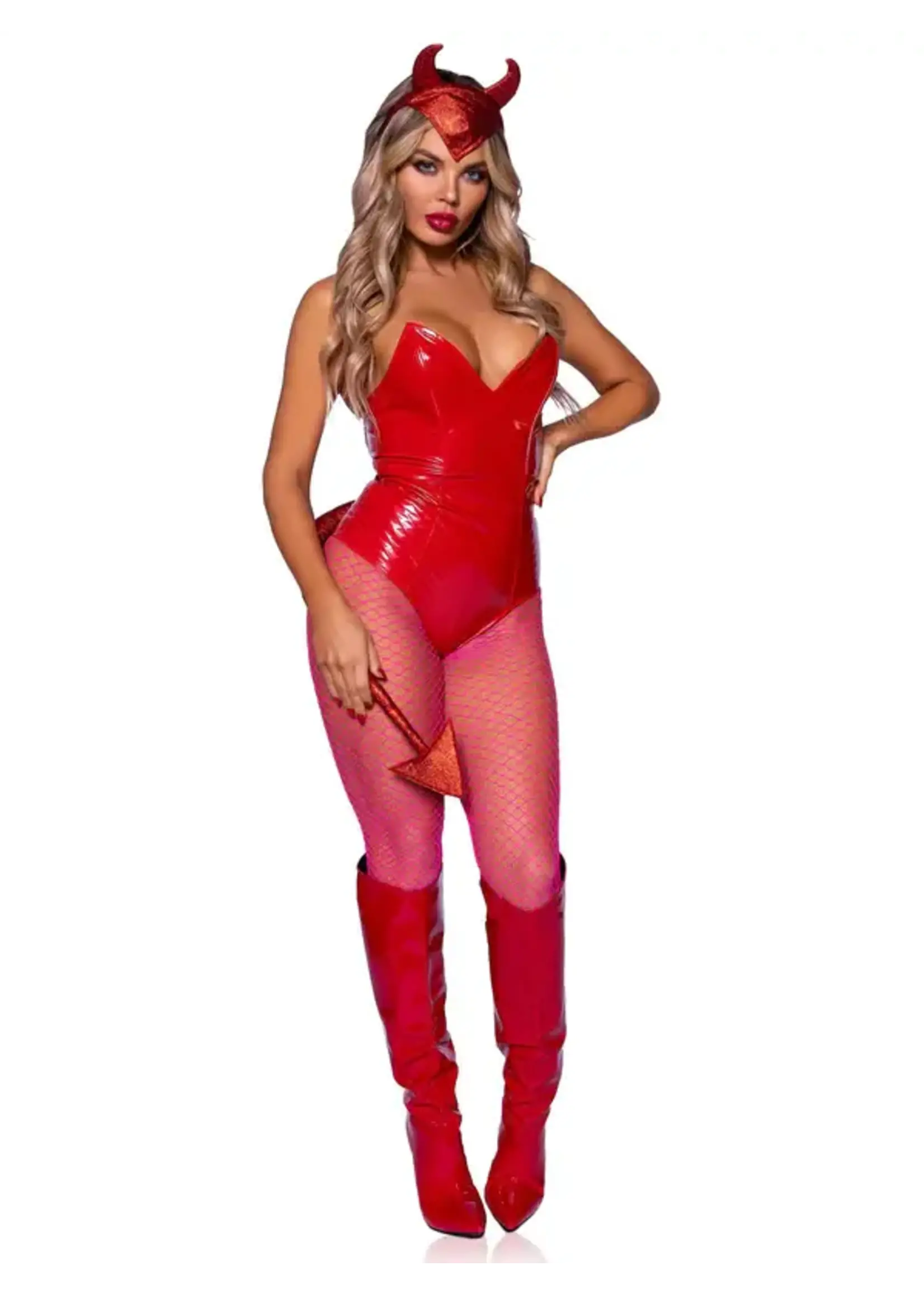 Leg Avenue Devil Horns Headband and Tail Set