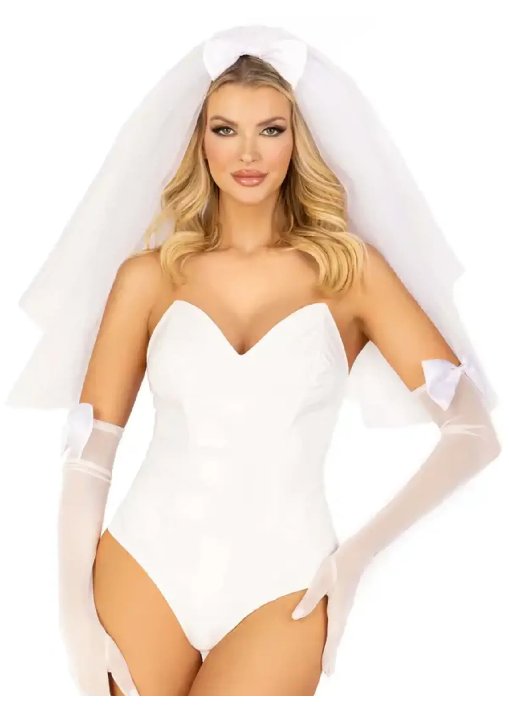 Leg Avenue Tiered Bridal Veil