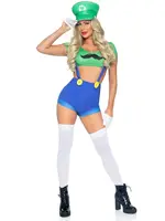 Leg Avenue Gamer Sidekick Sexy Costume With Hat