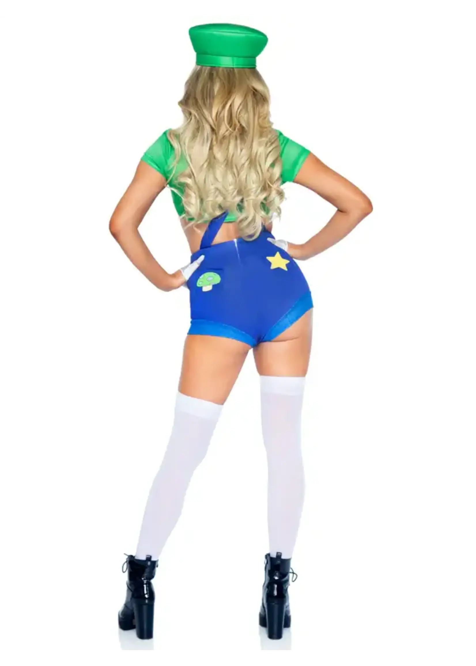 Leg Avenue Gamer Sidekick Sexy Costume With Hat