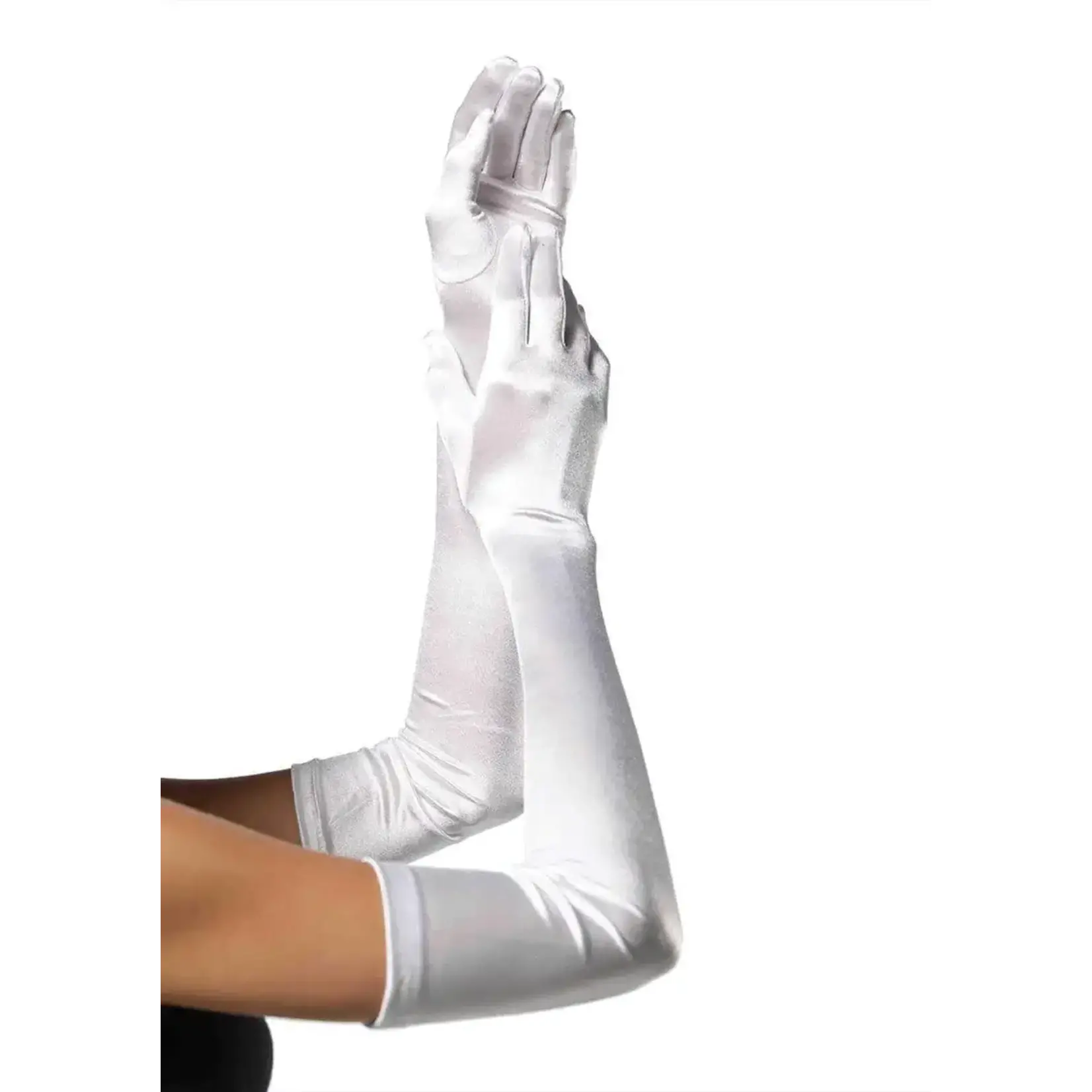 Leg Avenue Extra Long Opera Length Satin Gloves