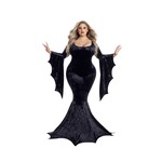 starline Plus Vamp Dress - Black