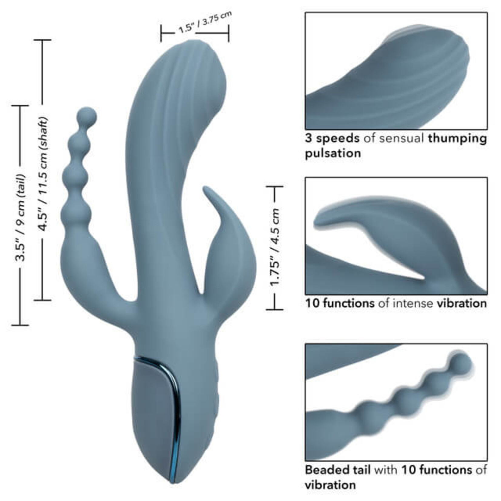 Cal Exotic Novelties III Triple Ecstasy