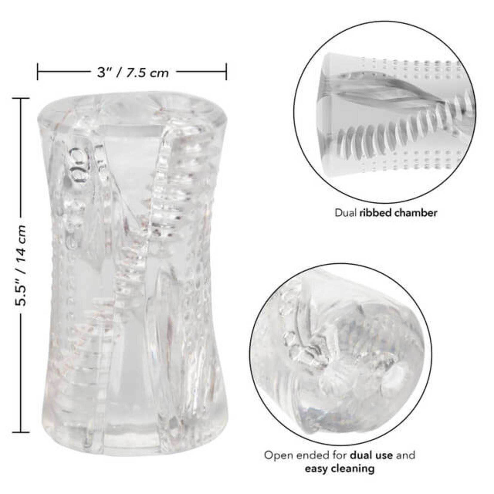 Cyclone Cyclone Dual Ribbed Stroker