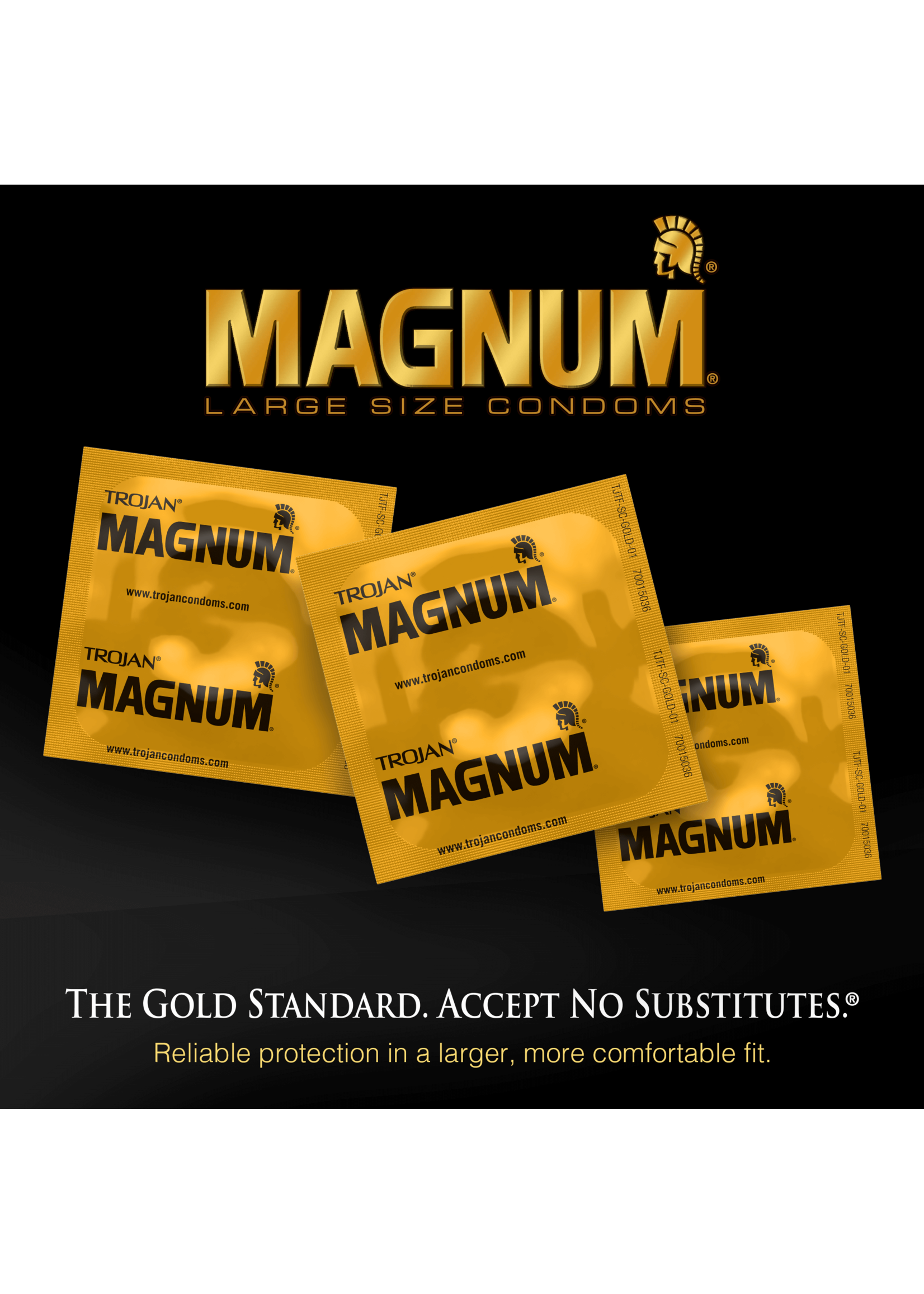 Trojan Magnum Condom- Single