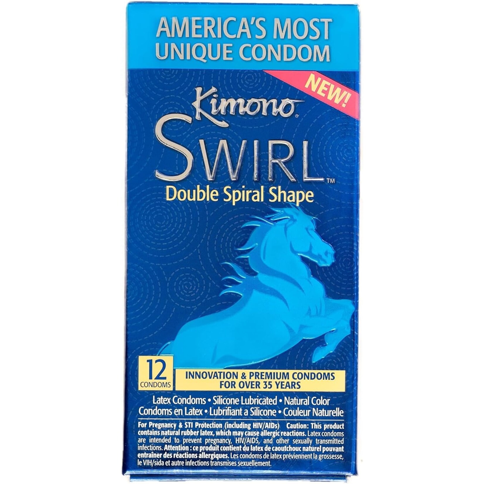 Kimono Swirl 12 Count Condoms