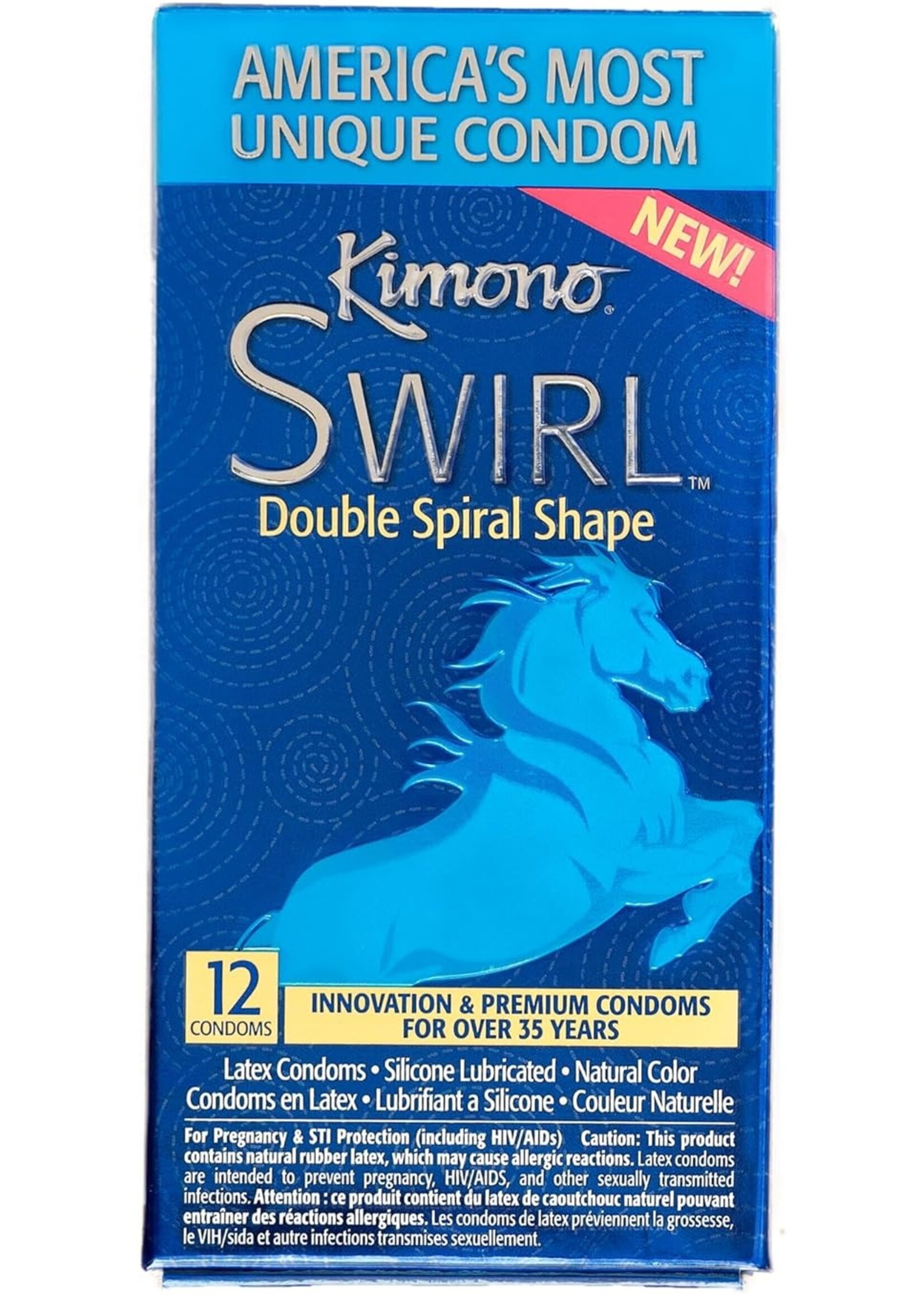 Kimono Swirl 12 Count Condoms