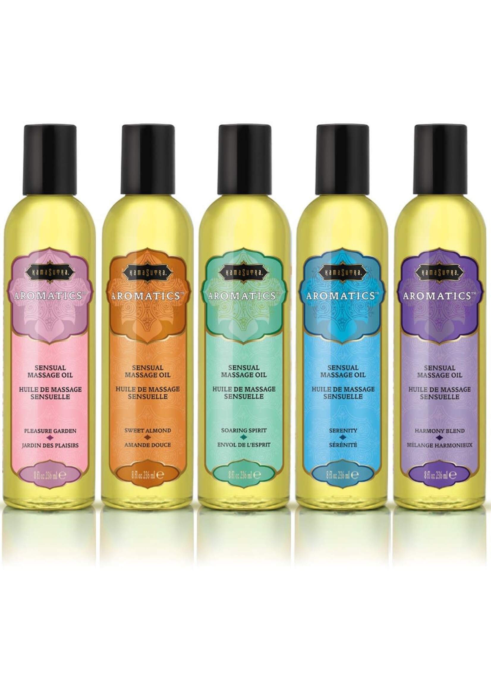 Kama Sutra Aromatics Massage Oil Pleasure Garden 8fl oz