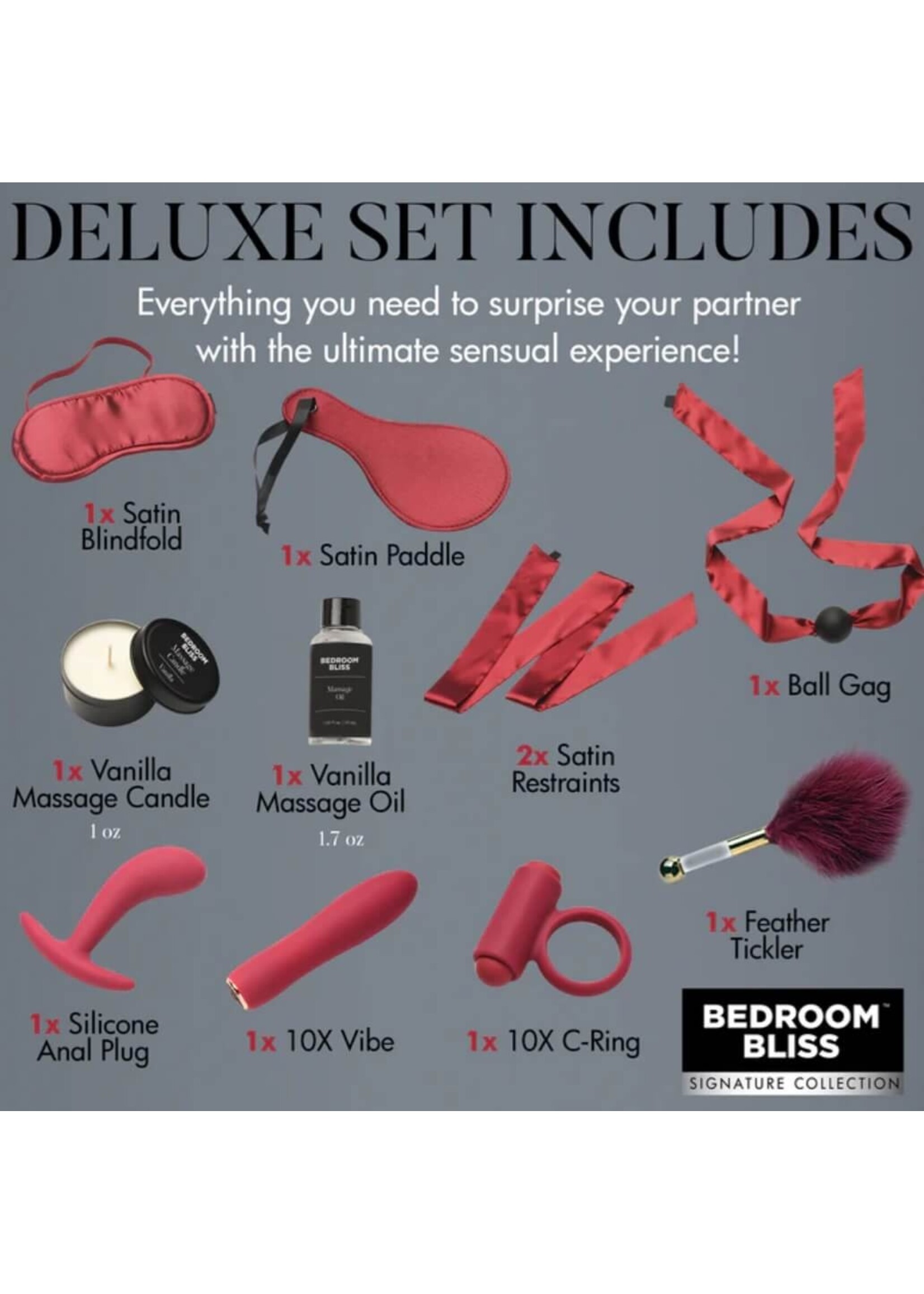 Lover's Bondage Massage Set