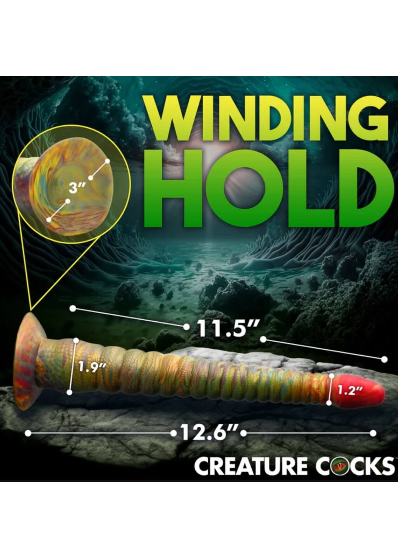 Creature Cocks Tenta-Dick Tentacle Silicone Dildo