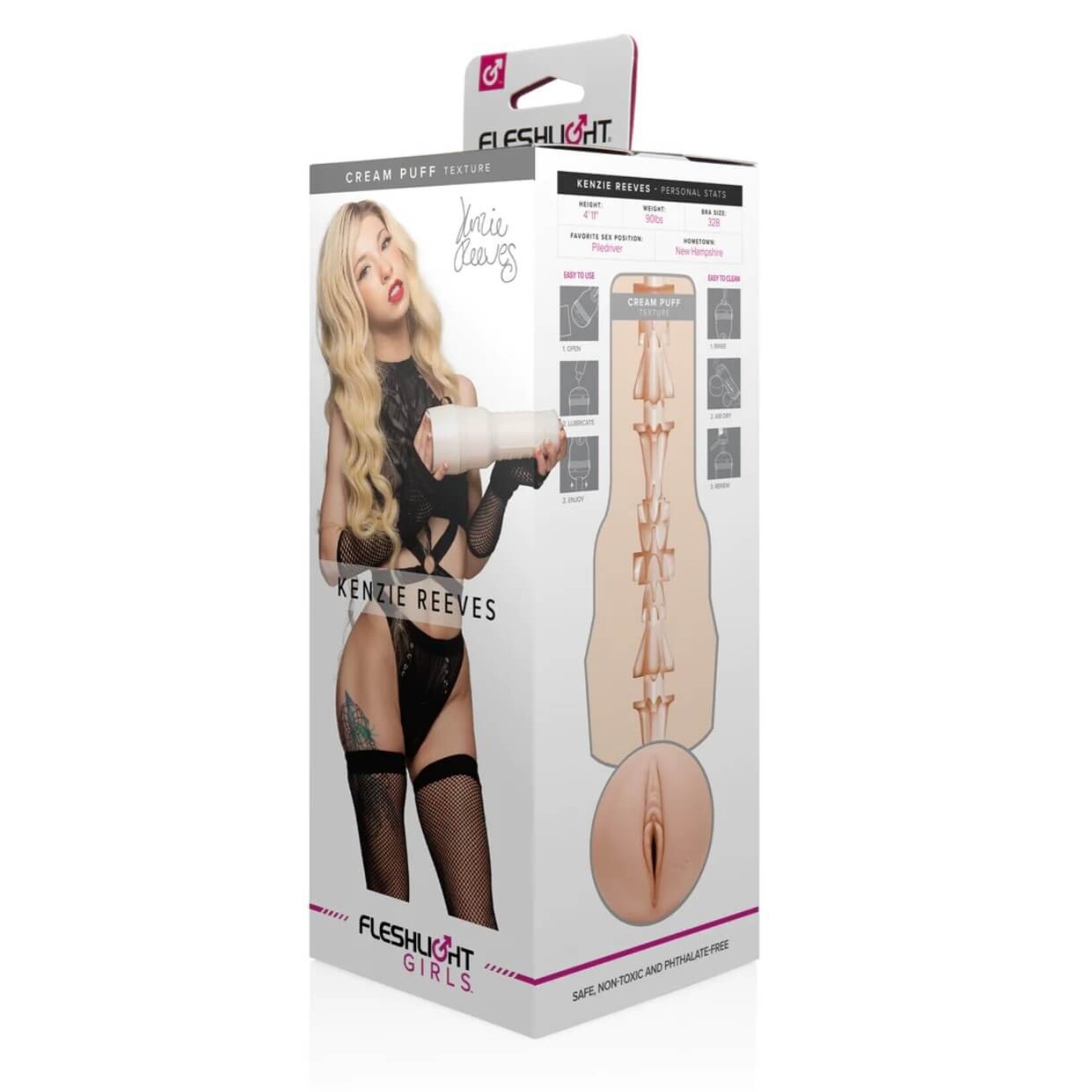Fleshlight Girls Fleshlight Girls - Kenzie Reeves - Cream Puff