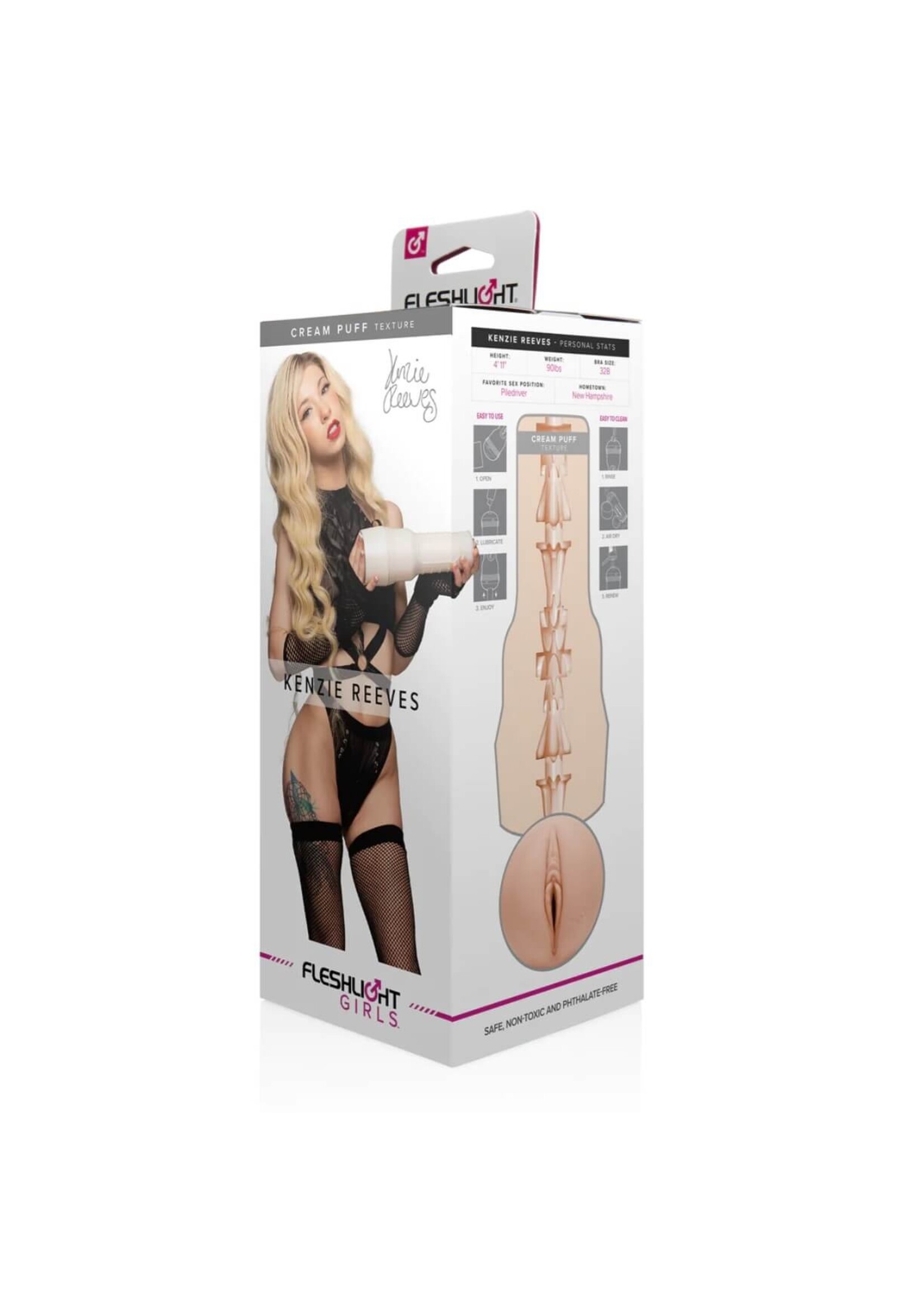 Fleshlight Girls Fleshlight Girls - Kenzie Reeves - Cream Puff