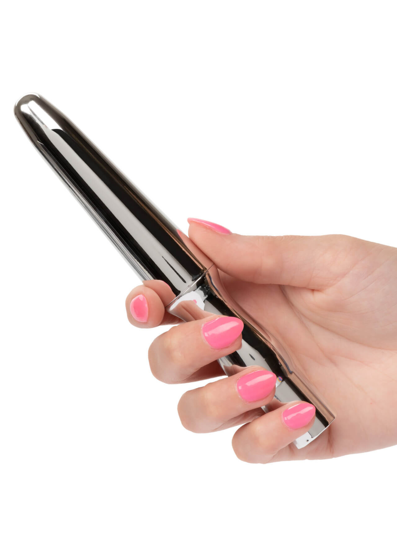 Rechargeable Anal Probe - Silver