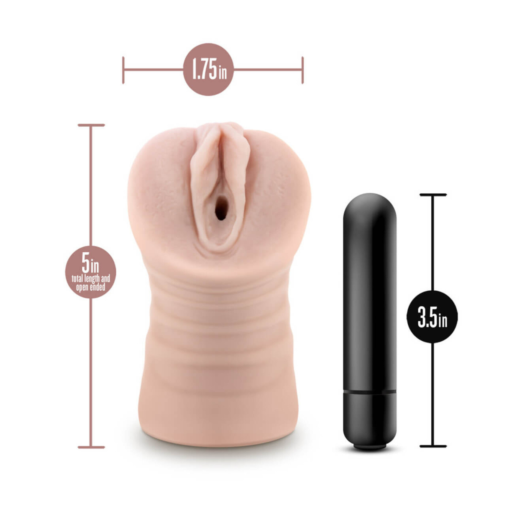 Enlust EnLust - Ayumi - Vibrating Stroker - Beige