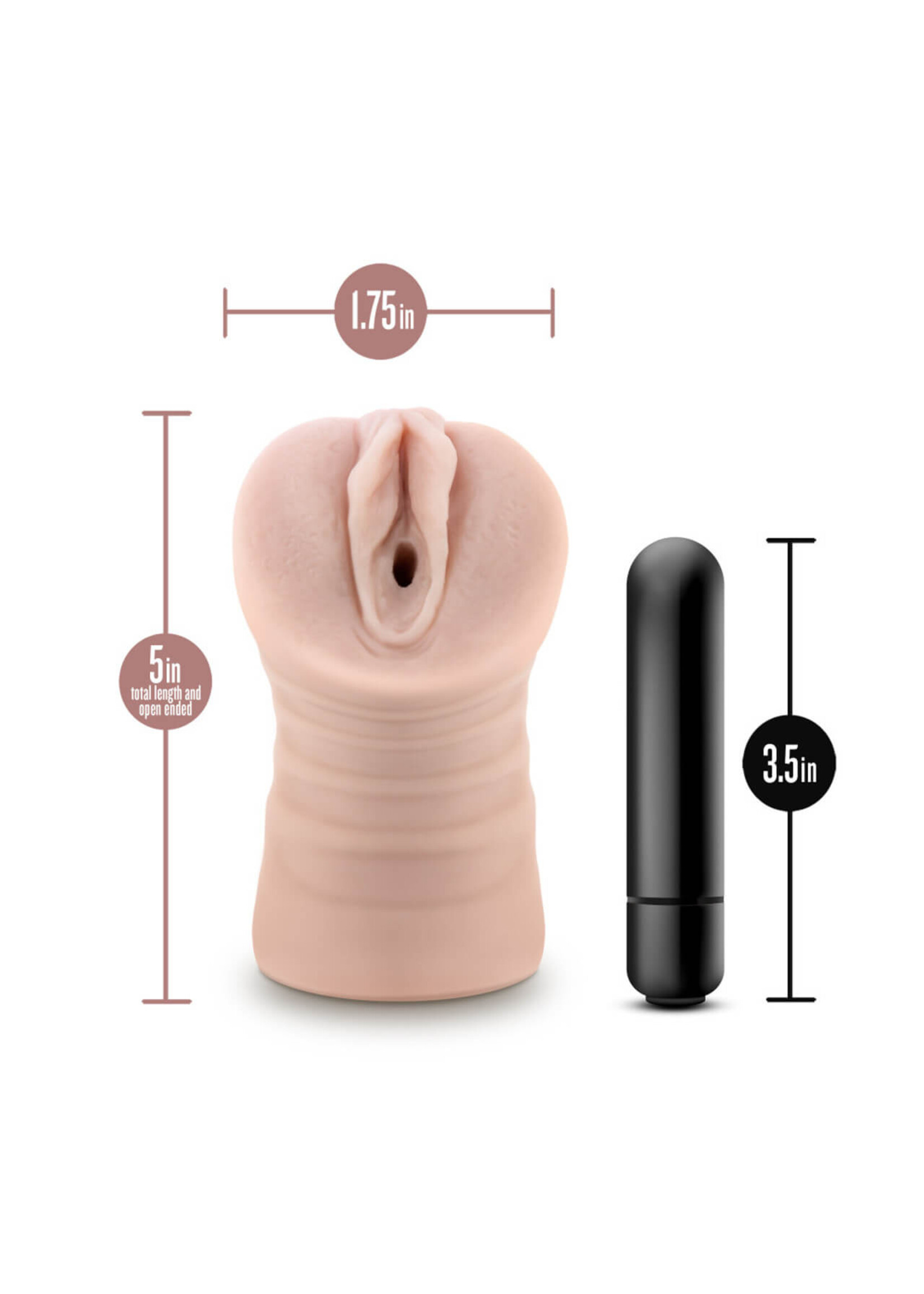 Enlust EnLust - Ayumi - Vibrating Stroker - Beige