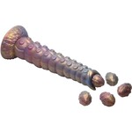 Creature Cocks Deep Invader Tentacle Ovipositor Silicone Dildo w/Eggs