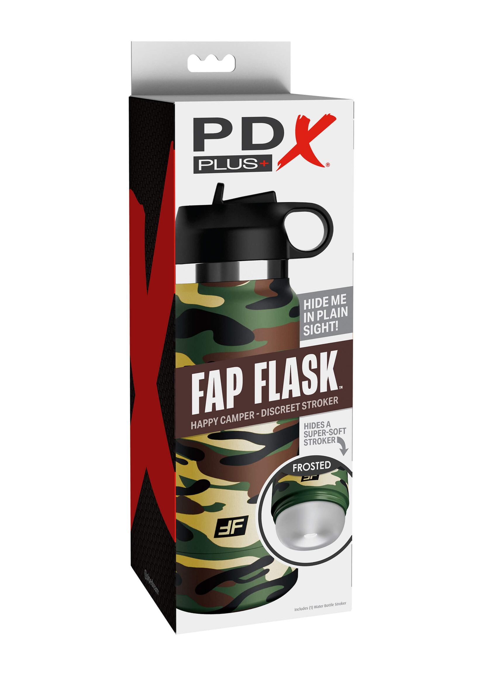PDX Plus Fap Flask - Happy Camper
