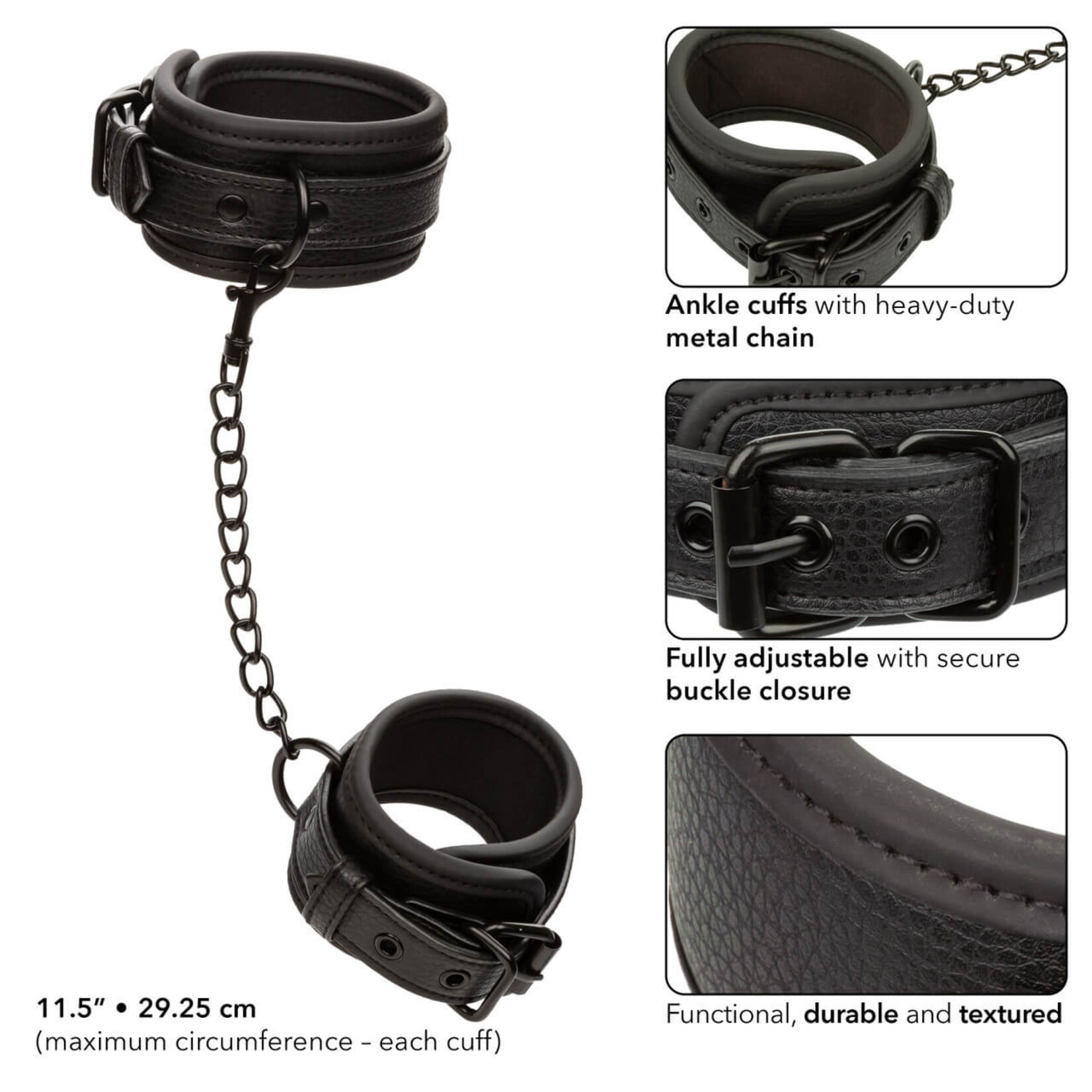 Cal Exotic Novelties Nocturnal Collection Ankle Cuffs