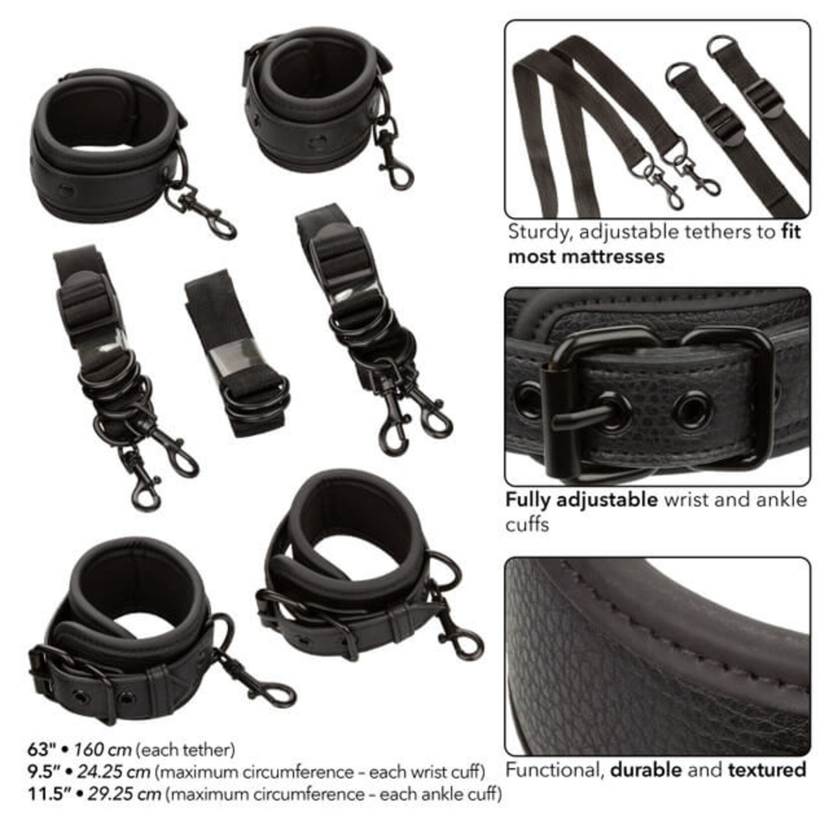Nocturnal Nocturnal Collection Bed Restraints