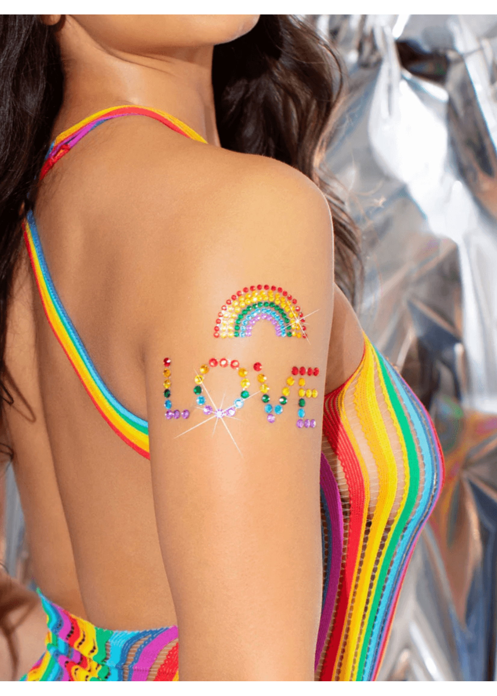 Leg Avenue Pride Stick-On Body Jewels