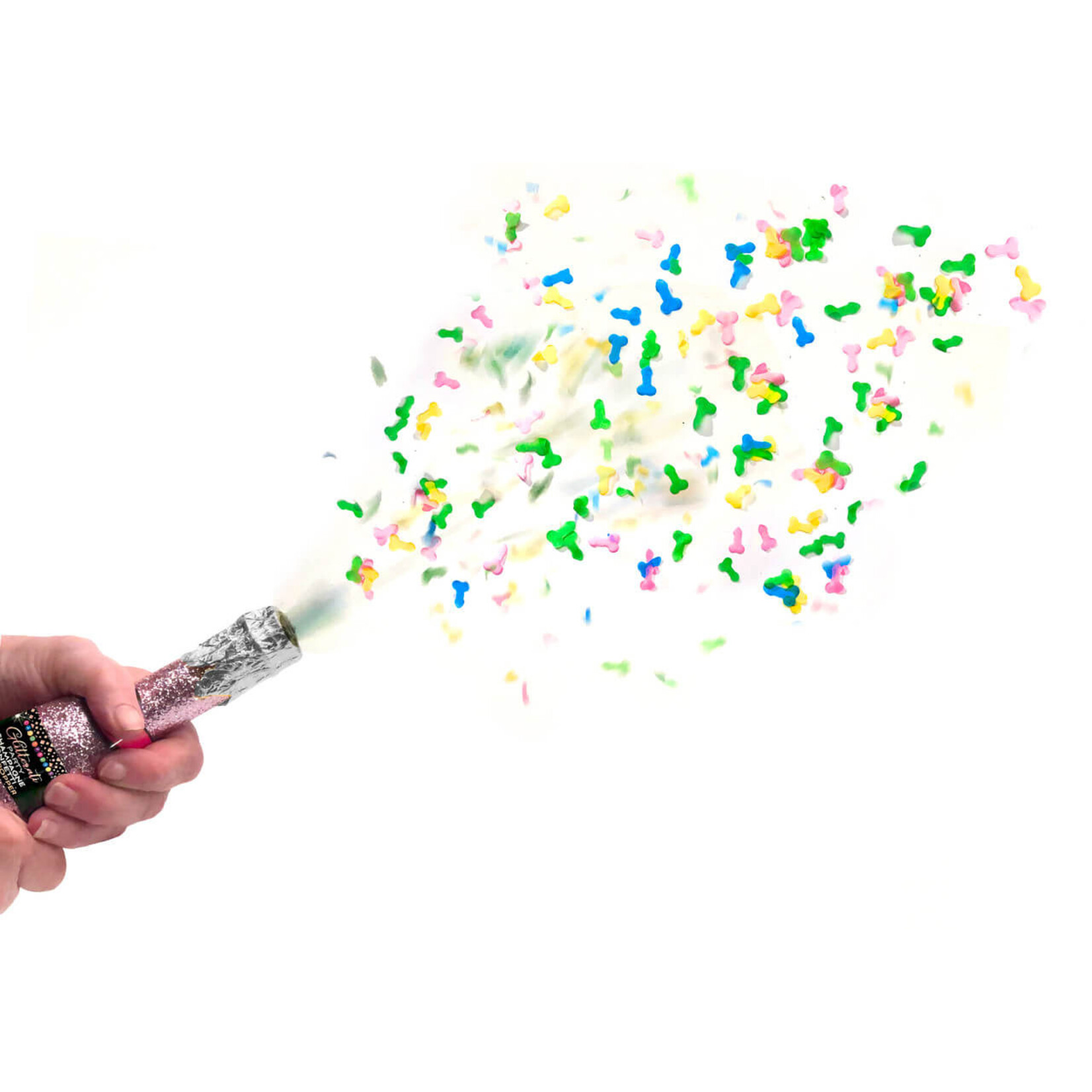 Glitterati Penis Confetti Party Popper