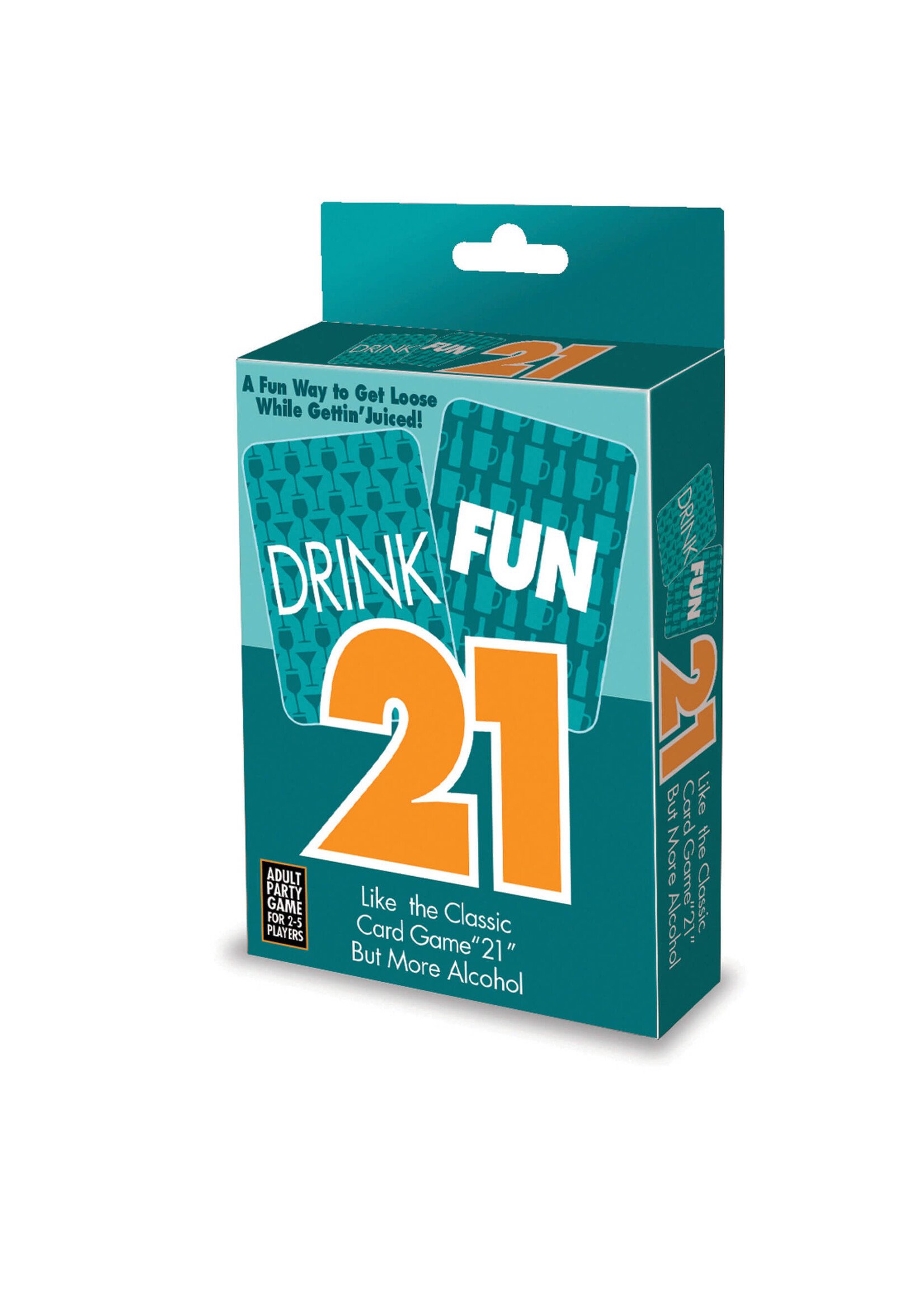 Drink Fun 21- Drinking Blackjack Style Card Game for Adults