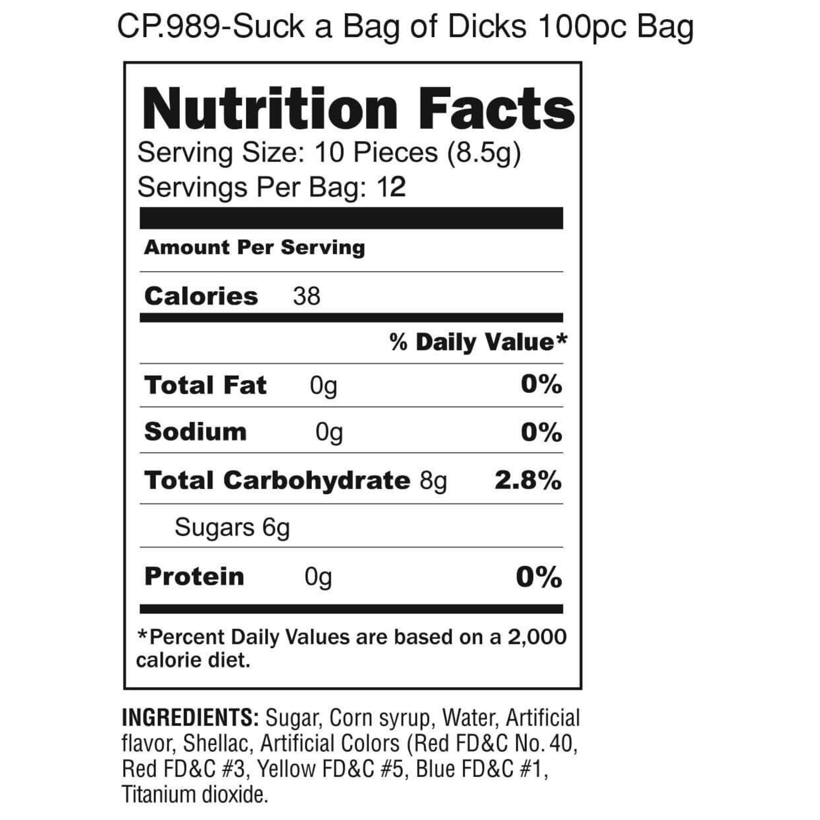 Suck a Bag of Dicks 3oz