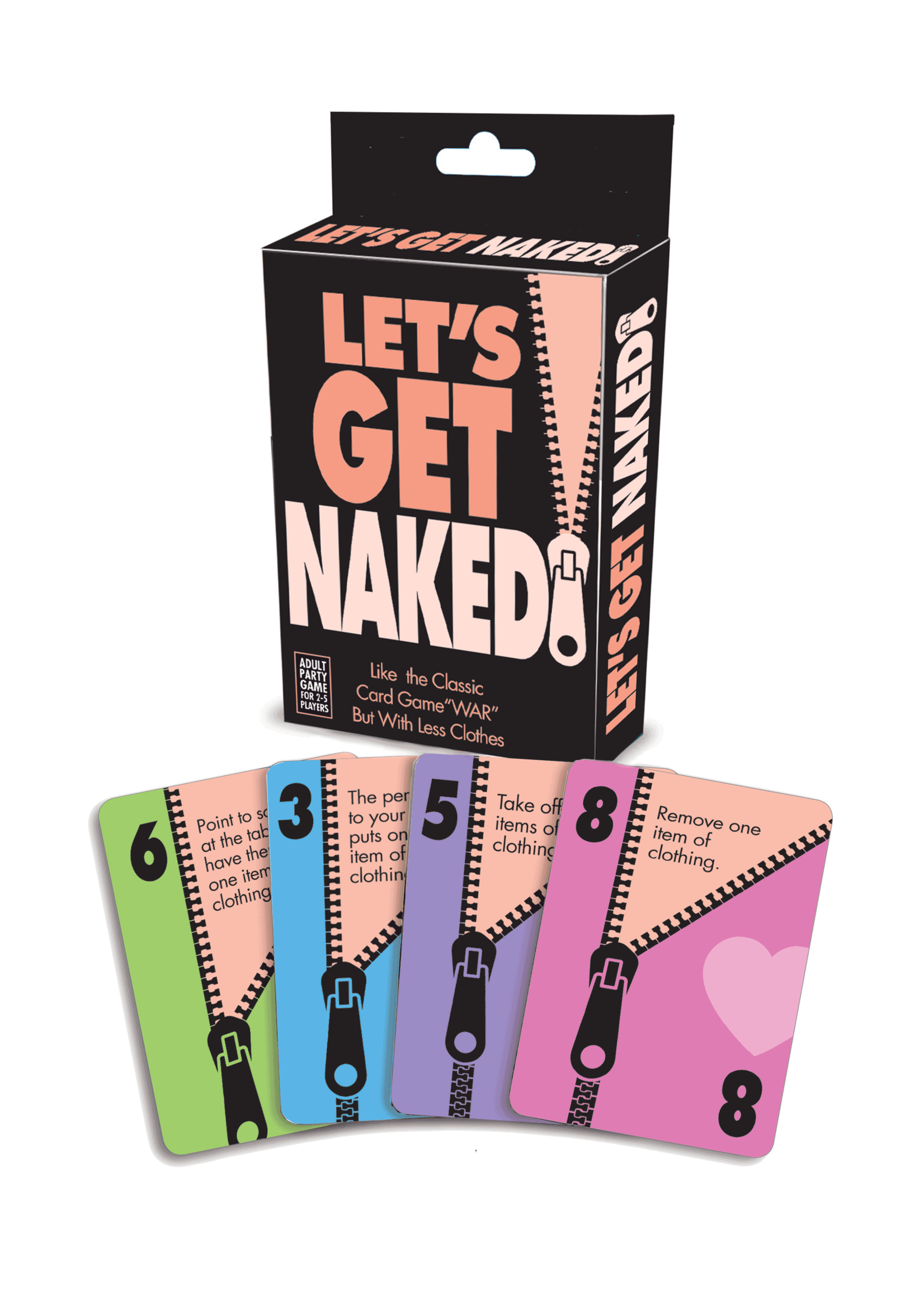 Let’s Get Naked – Stripping Style Card Game for Adults