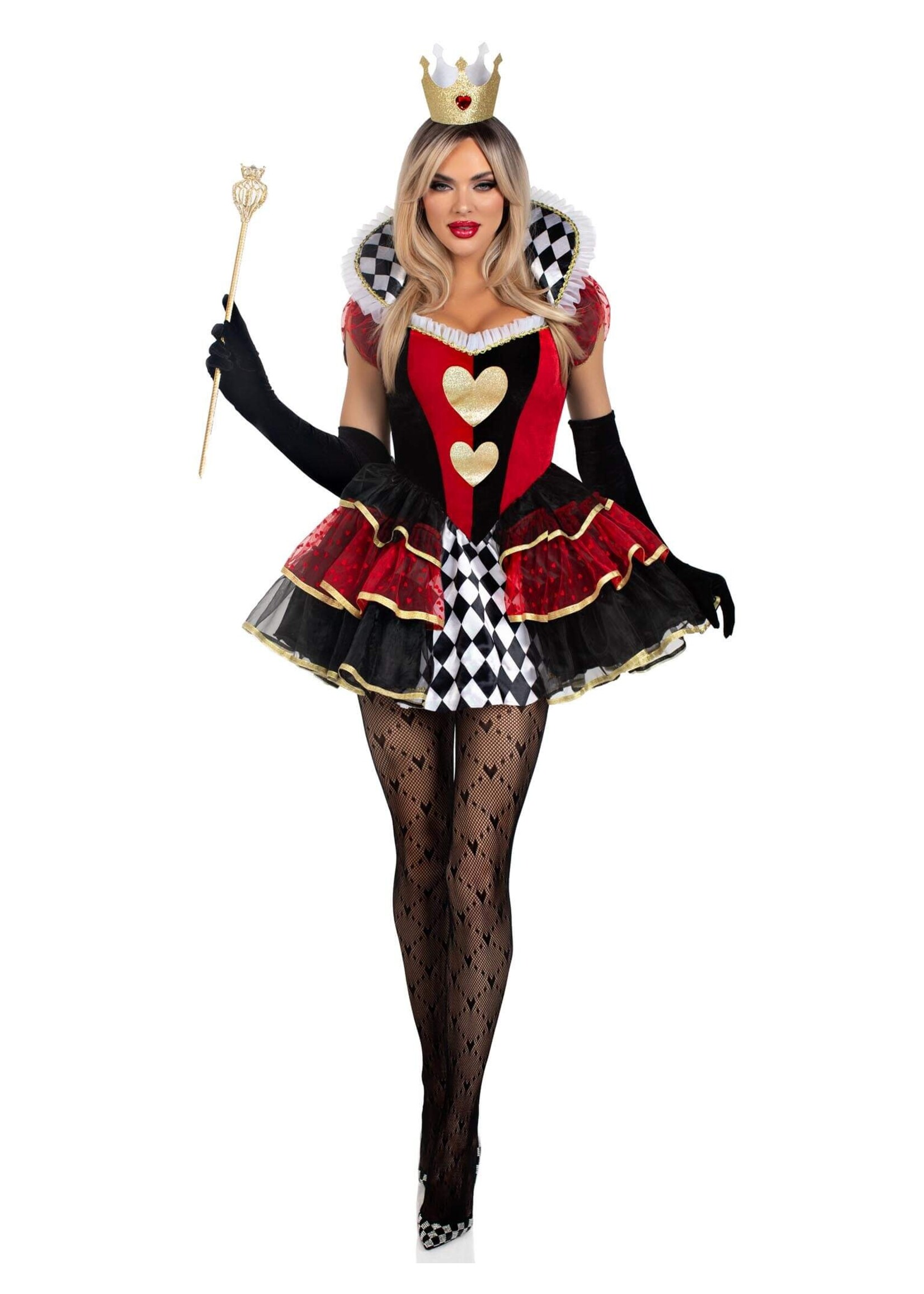 Leg Avenue 2pc Queen of Hearts