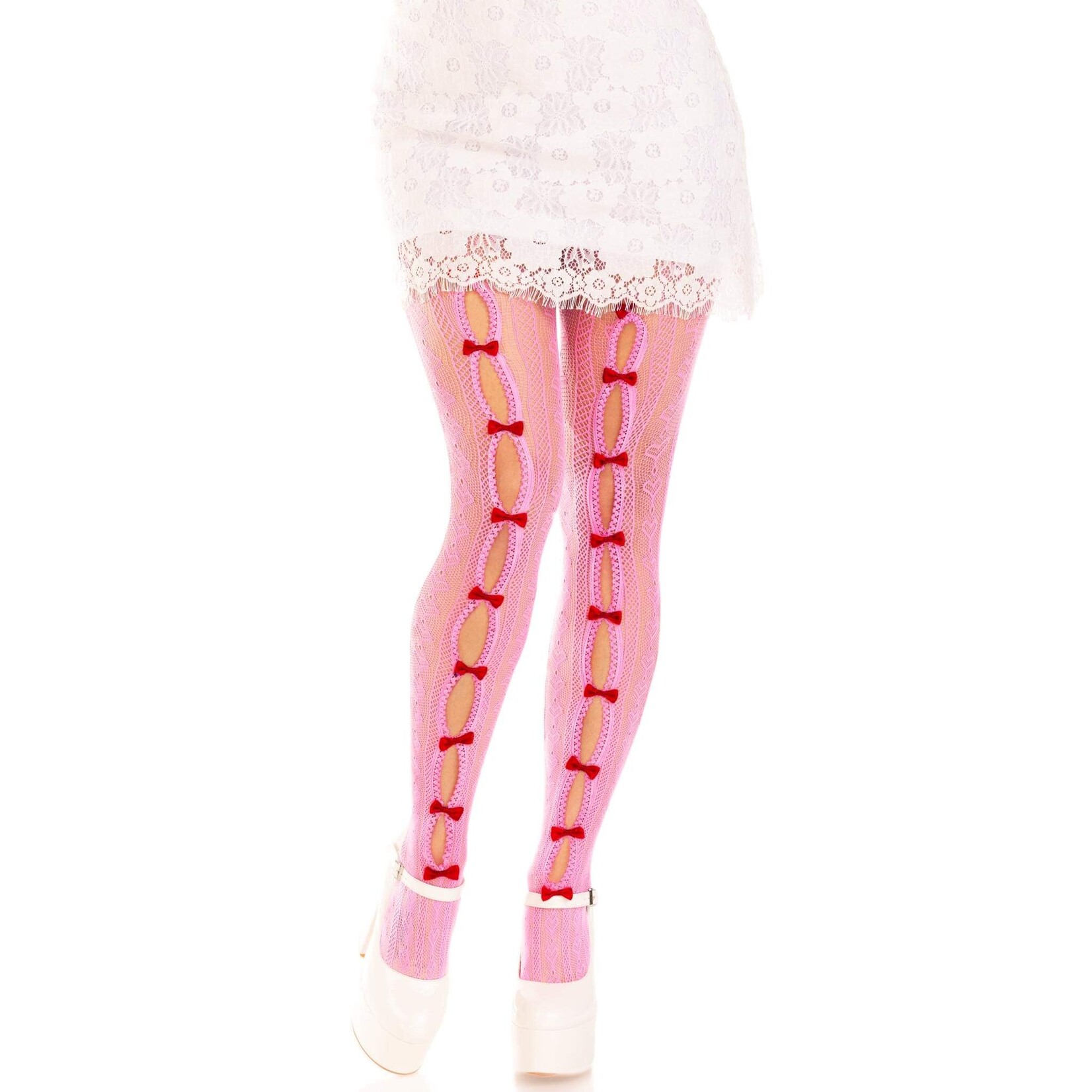 Leg Avenue Sweetheart Striped Tights