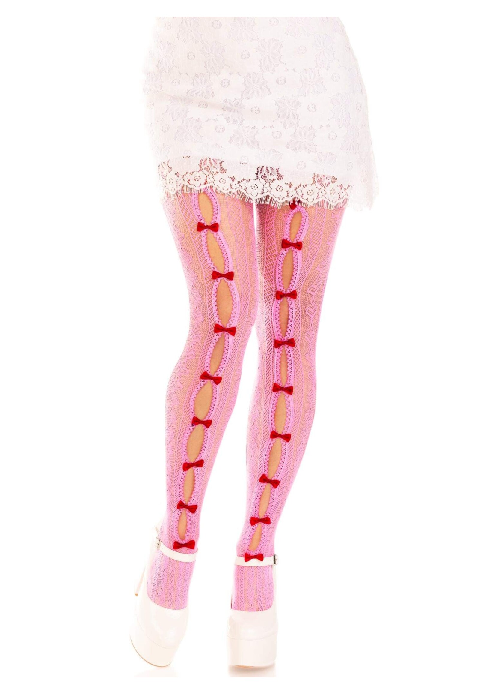 Leg Avenue Sweetheart Striped Tights