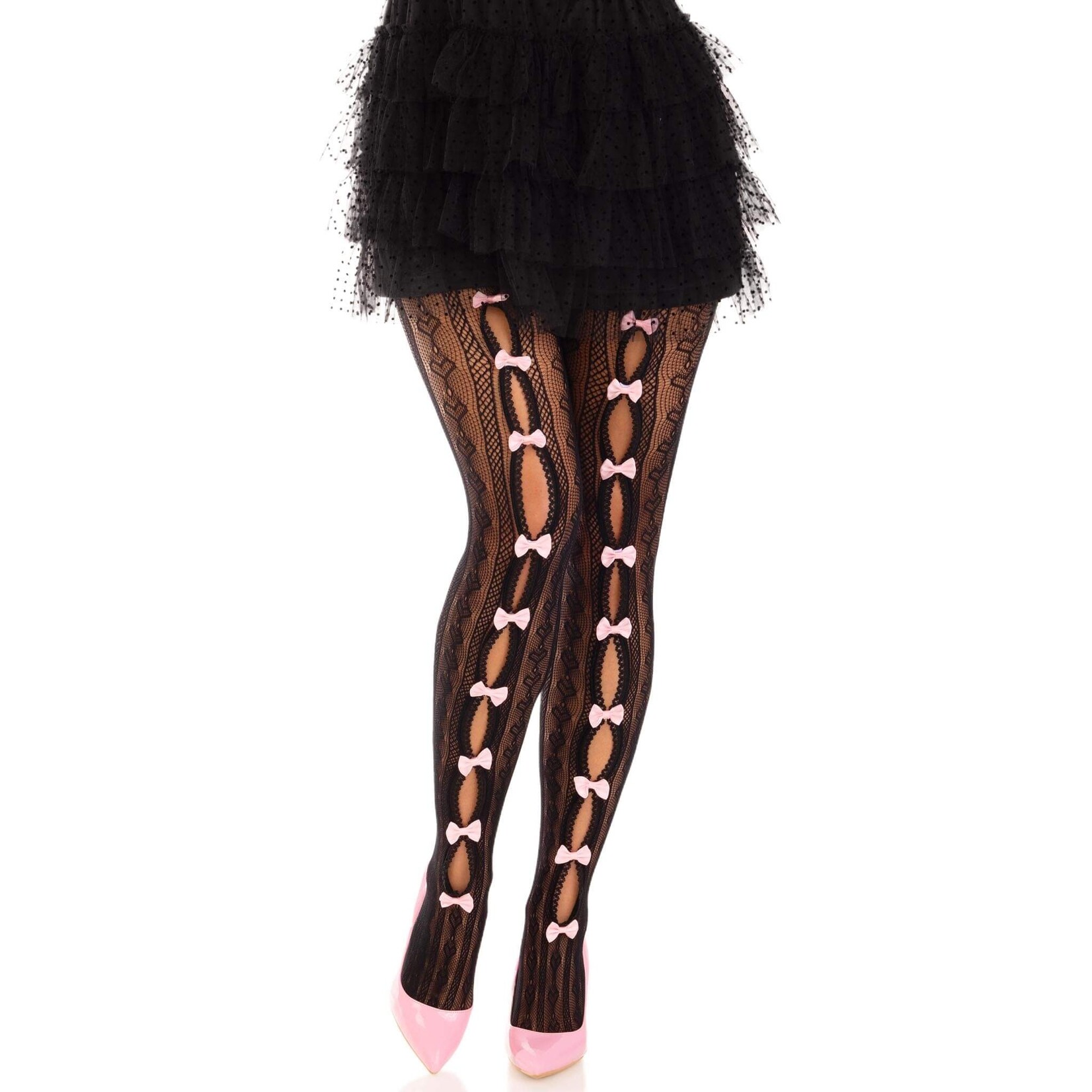 Leg Avenue Sweetheart Striped Tights