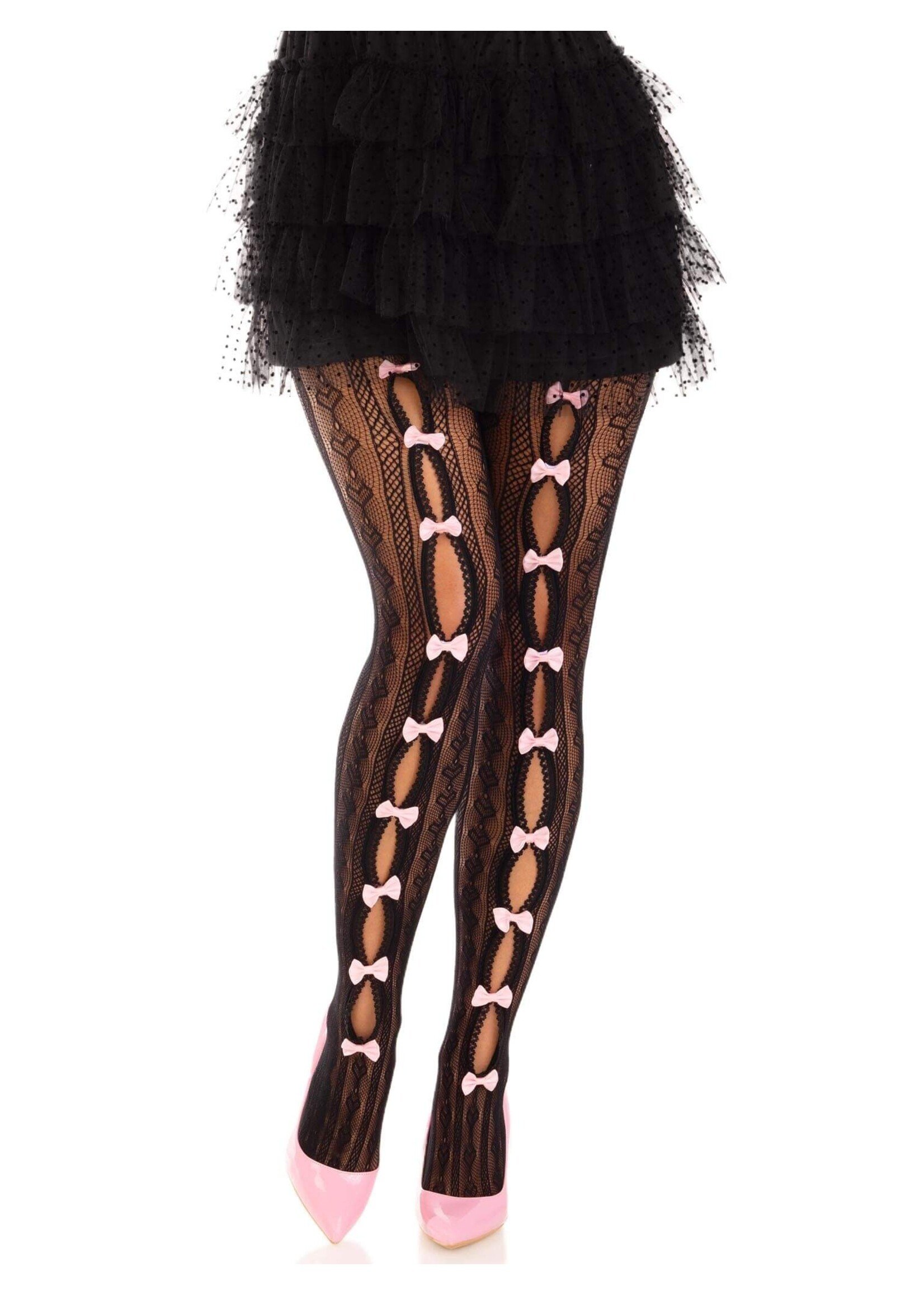 Leg Avenue Sweetheart Striped Tights