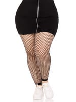 Leg Avenue Delilah Fishnet Footless Tights Plus