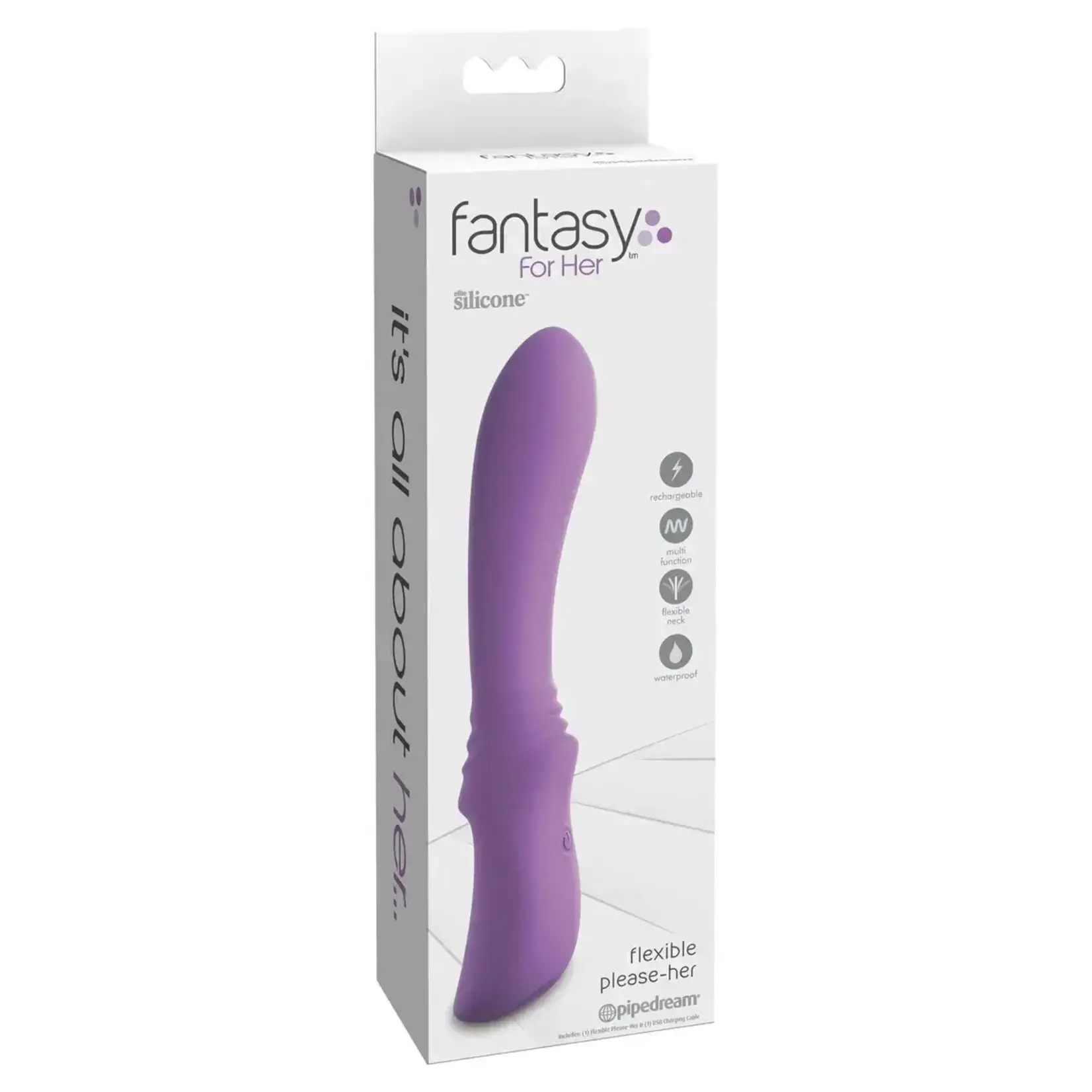 Pipedream Fantasy For Her Flexible Please-Her- Purple