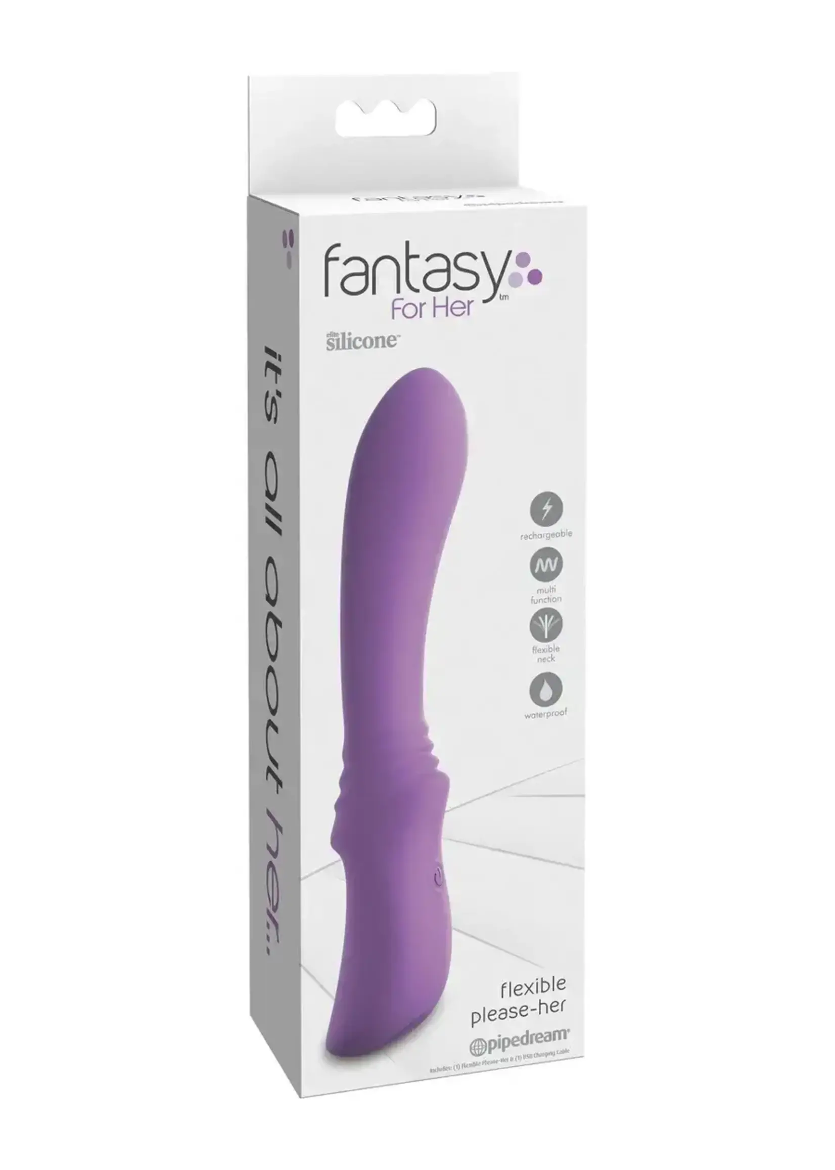 Pipedream Fantasy For Her Flexible Please-Her- Purple