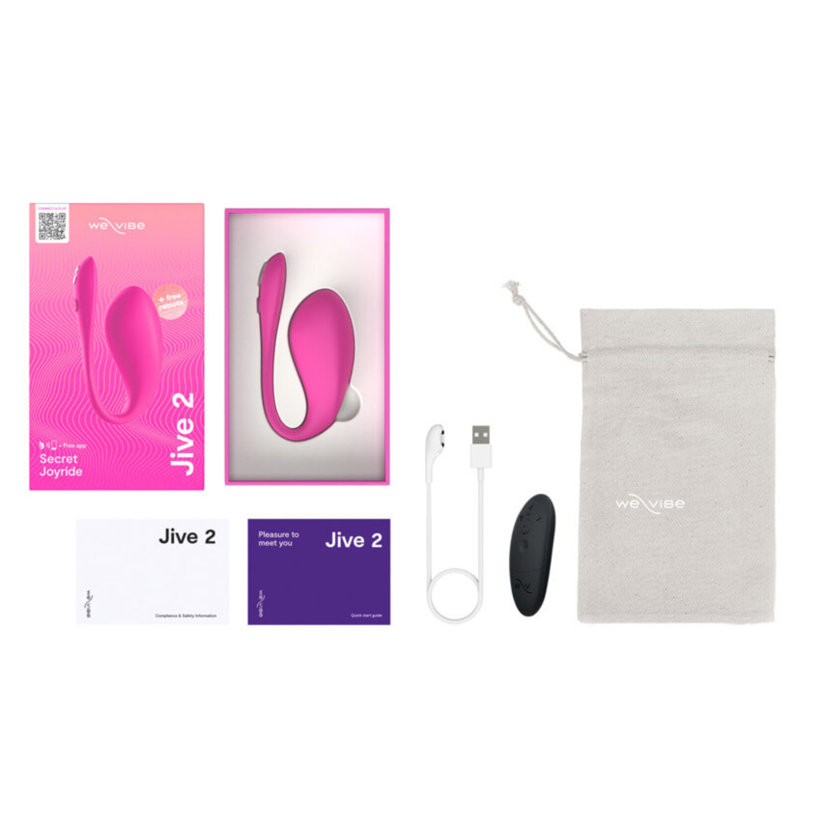 We-Vibe We-Vibe- Jive 2 - Electric Pink