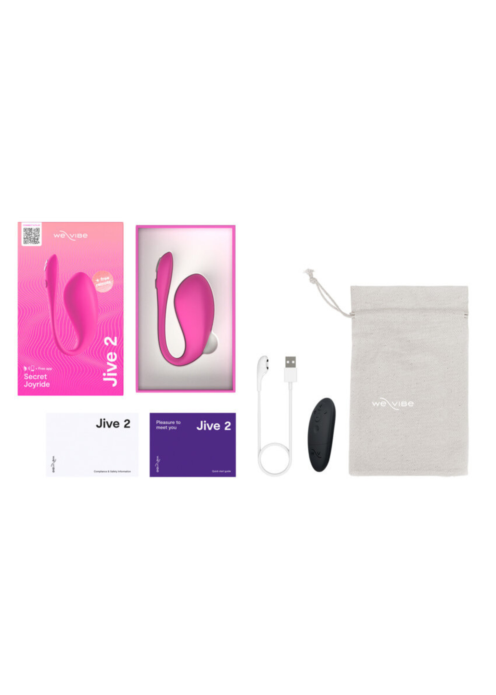 We-Vibe We-Vibe- Jive 2 - Electric Pink