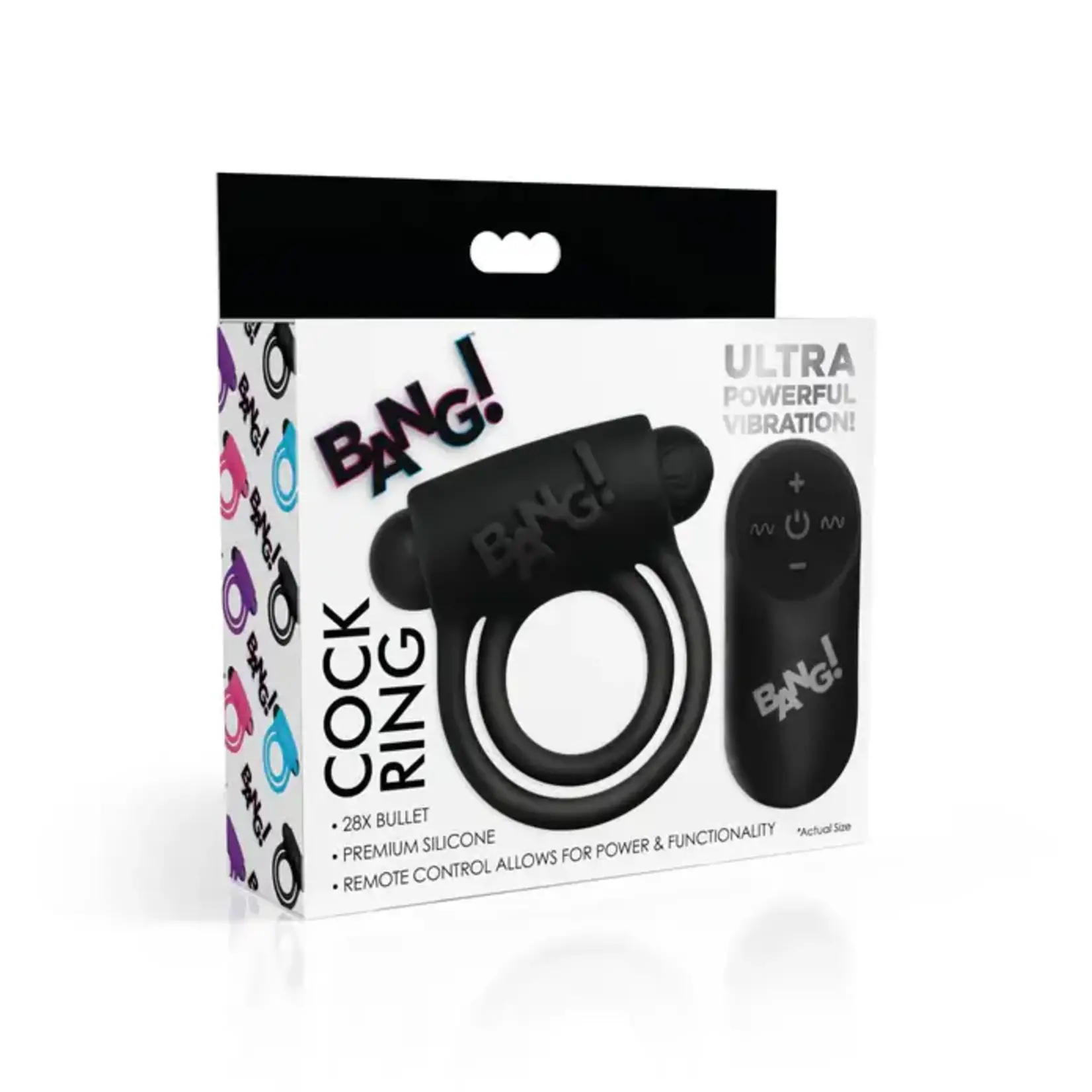 Bang 28X Remote Vibrating CRing & Bullet