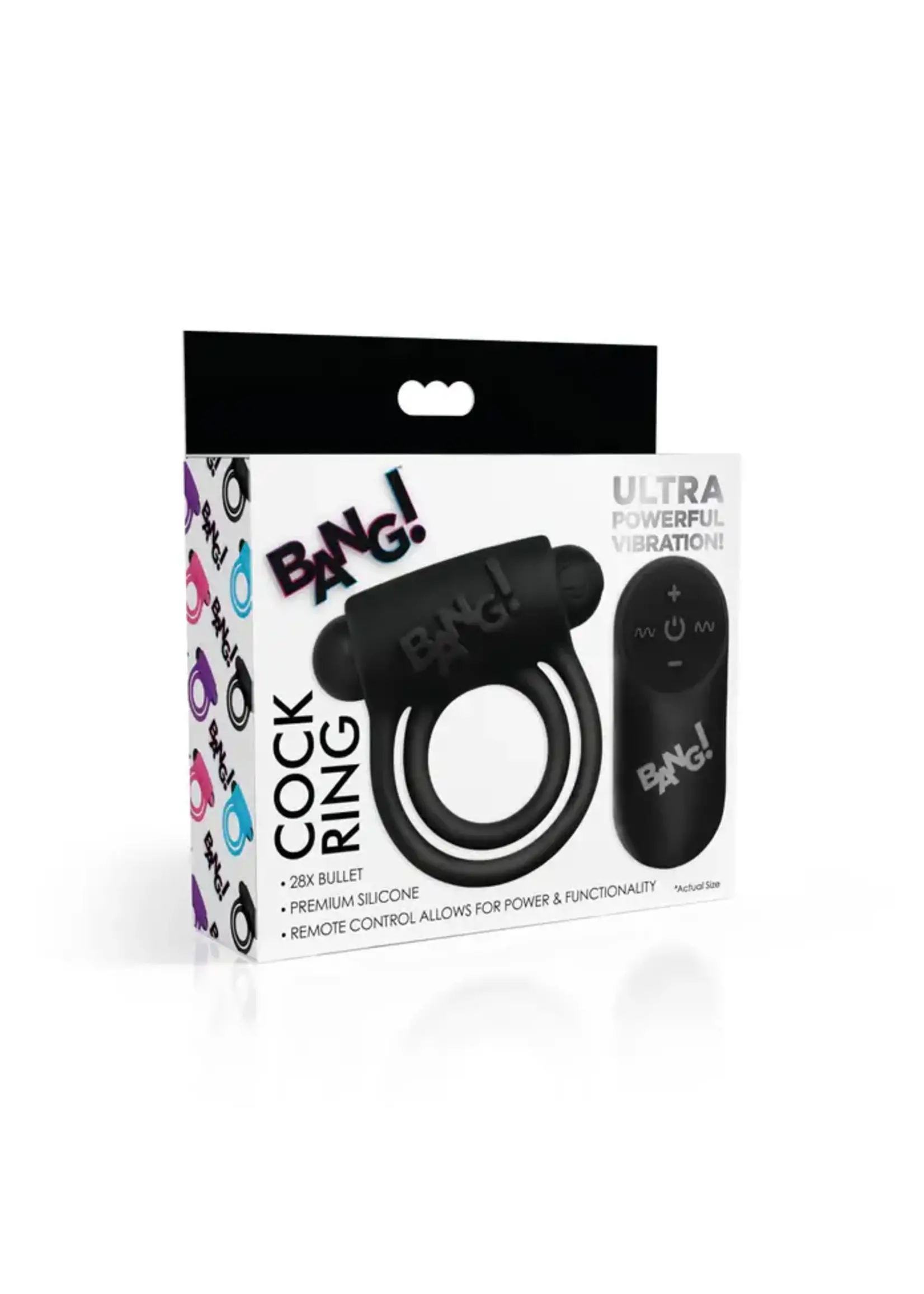 Bang 28X Remote Vibrating CRing & Bullet