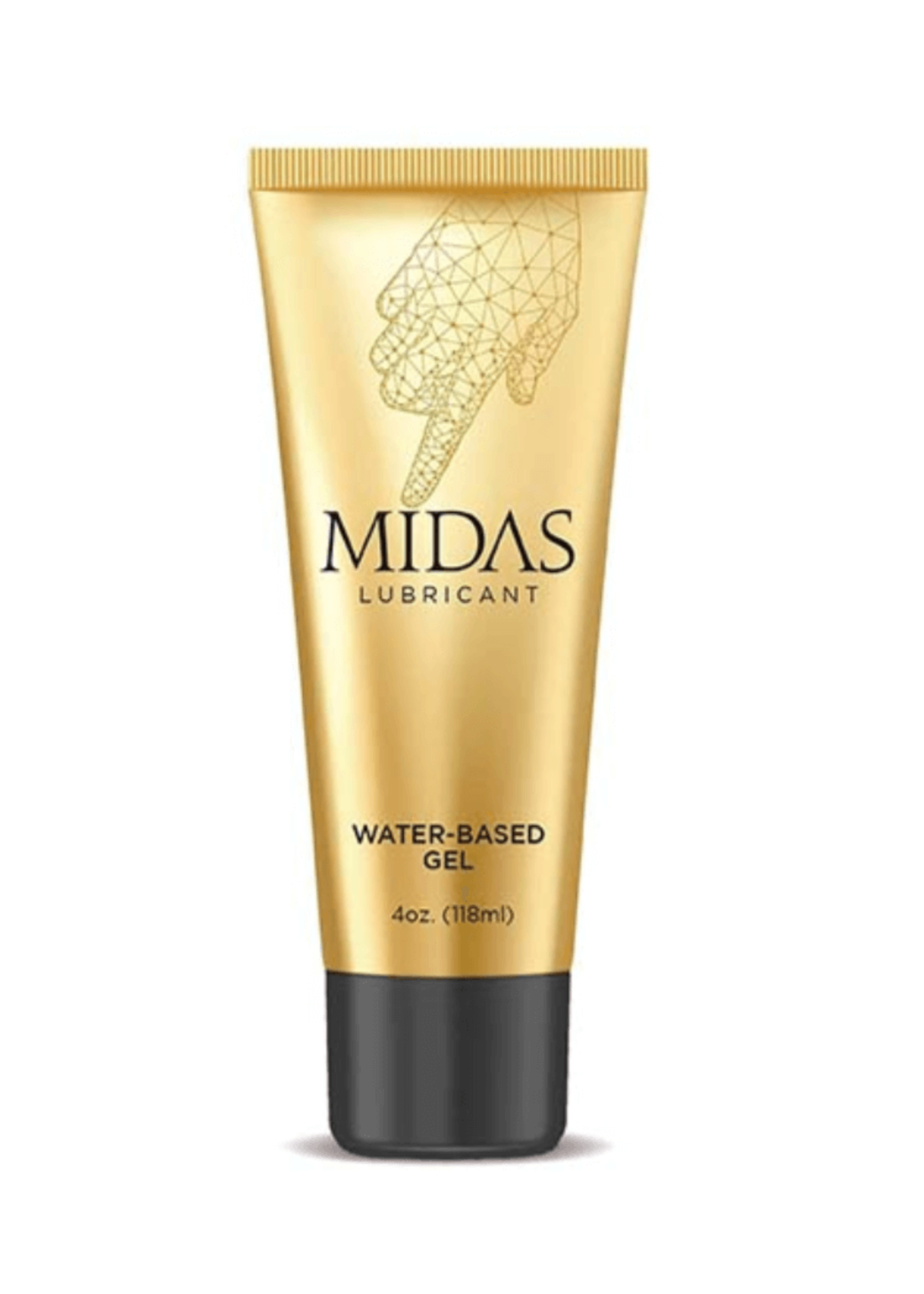 MIDAS- Waterbased Gel Lubricant 4oz.